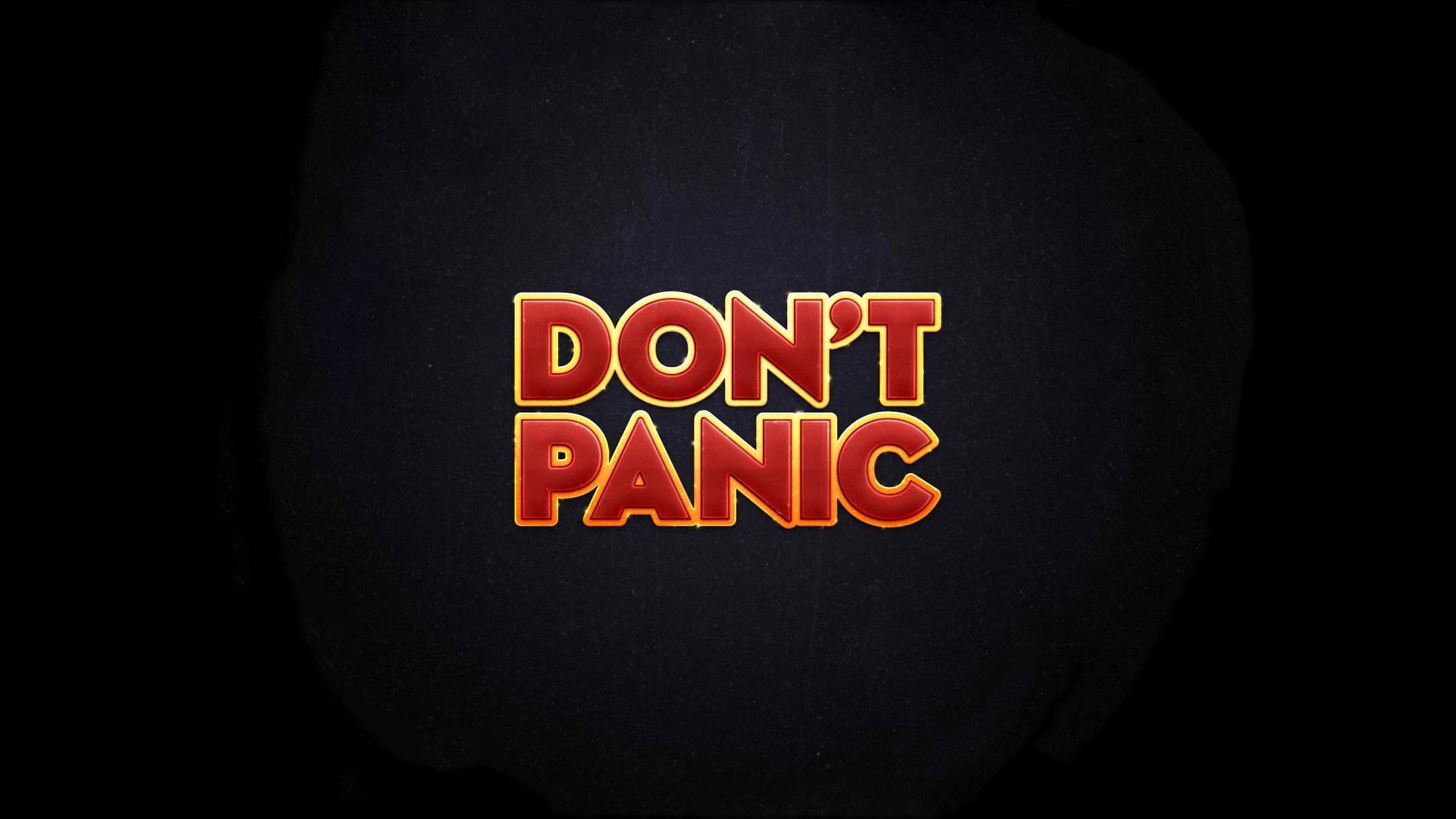 galaxy, 1080P, don 039 t, hitchhikers, panic, guide, HD Wallpaper