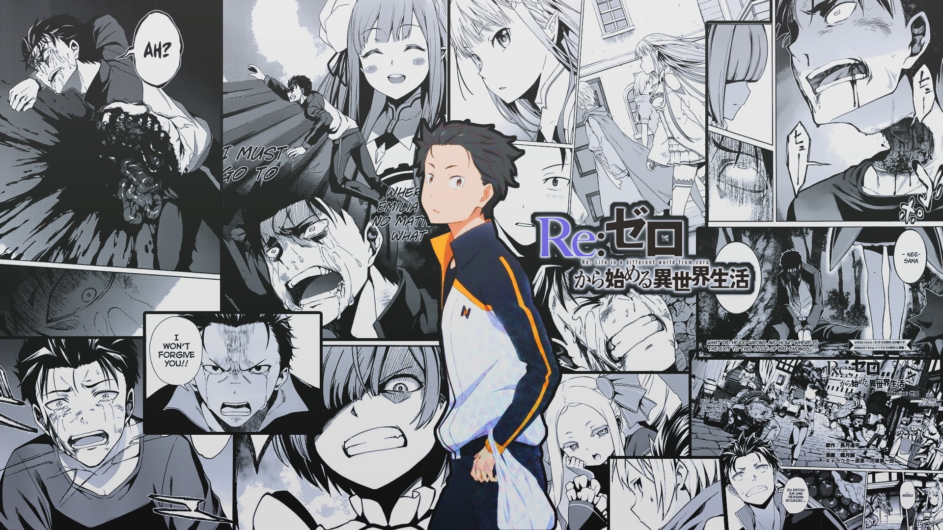 Re:ZERO -Starting Life in Another World-, 1080P, Subaru Natsuki, Anime, HD Wallpaper