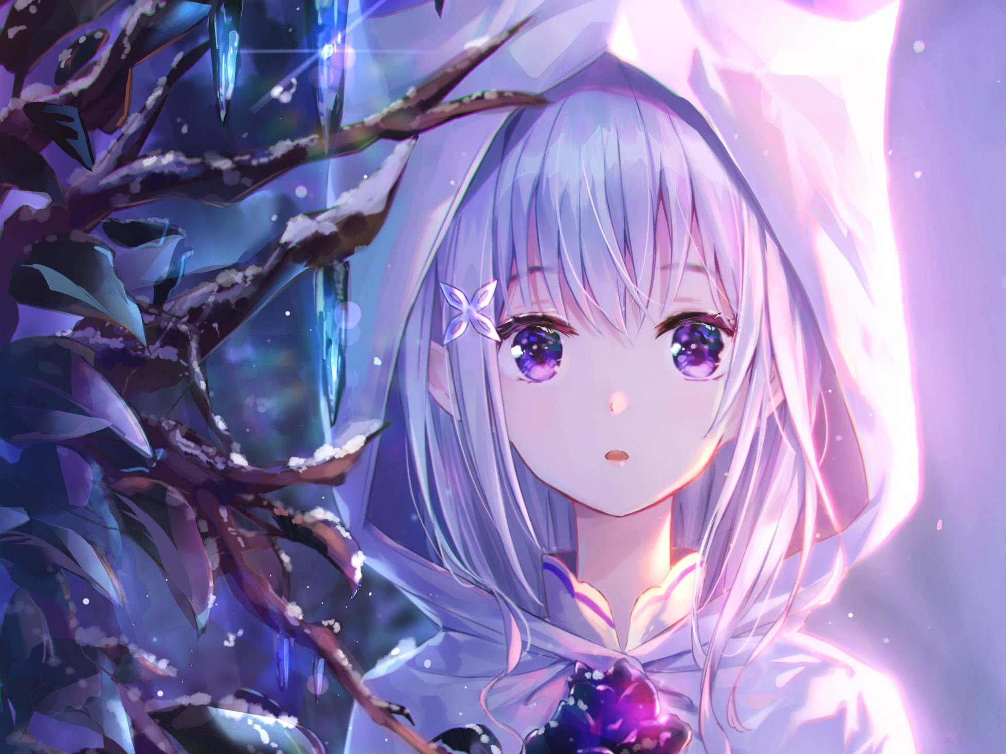 Re:ZERO -Starting Life in Another World-, 1080P, Anime, Emilia (Re:ZERO), HD Wallpaper