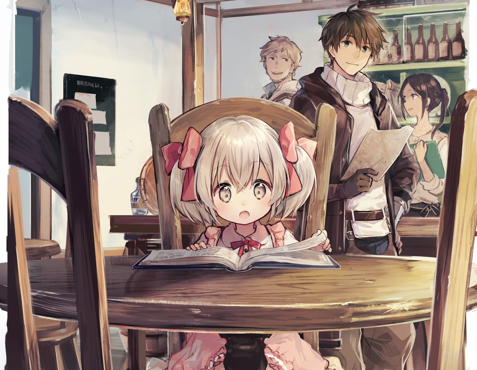 Dale Lecky, 1080P, Rita Kruger, Kenneth Kruger, Id Even Defeat a Demon Lord, Anime, If Its for My Daughter, Latina (If Its for My Daughter), HD Wallpaper