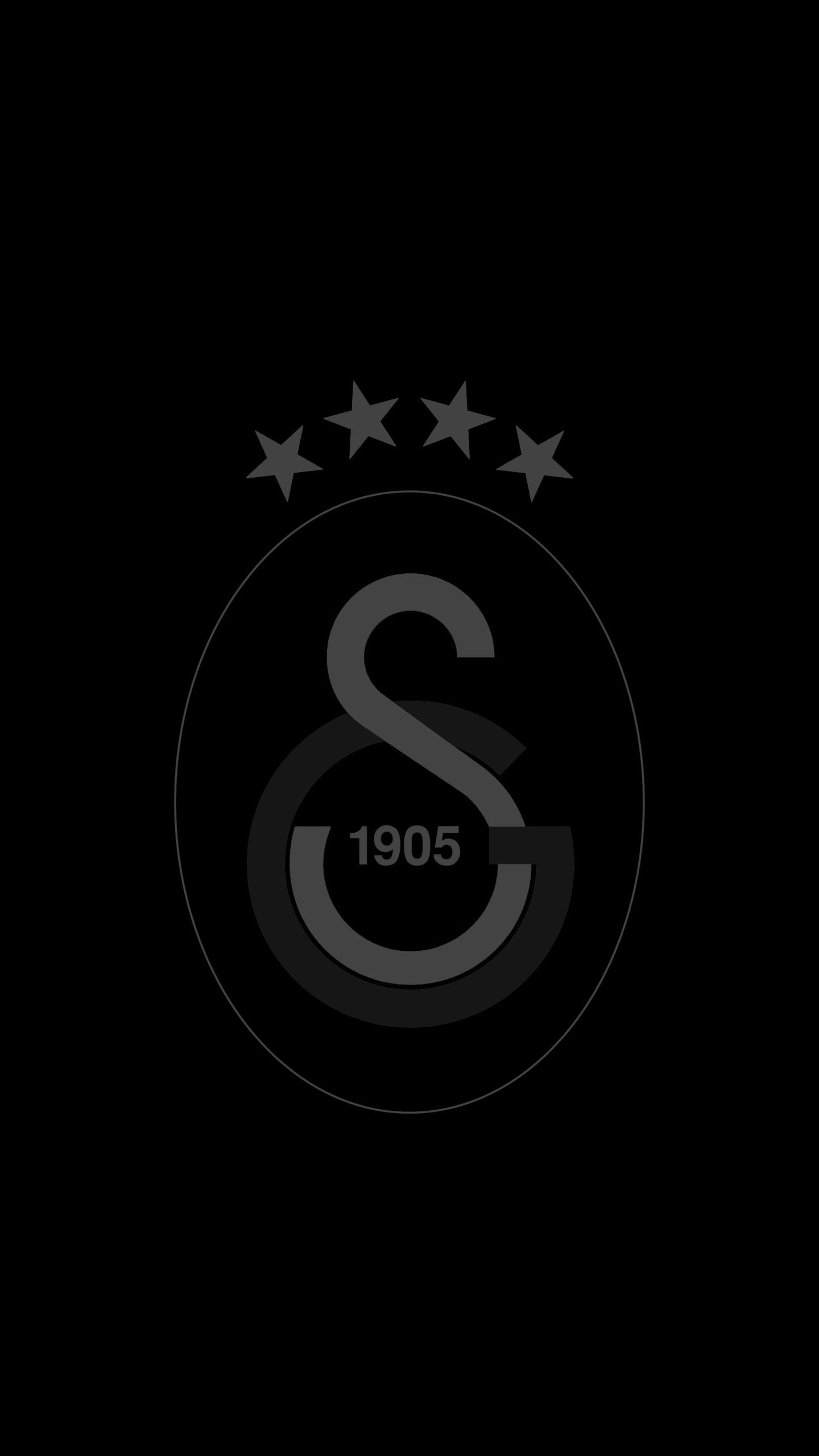 computer icon, shape, arrow symbol, black background, sign, geometric shape, galatasaray, 2K, logo, black color, studio shot, Galatasaray S.K., close-up, Phone HD Wallpaper