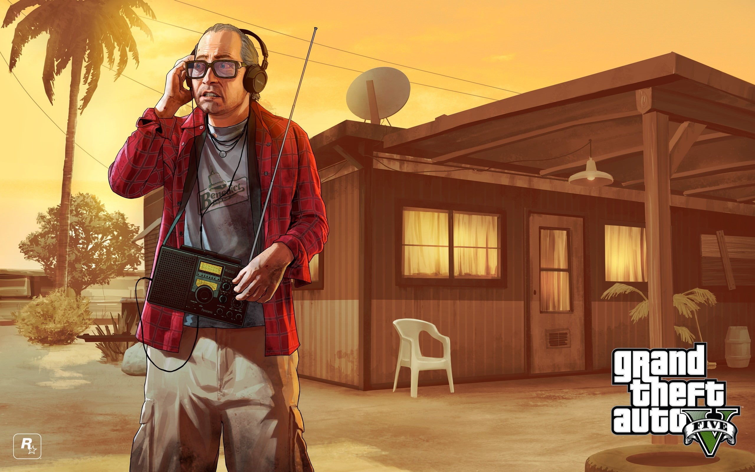 grand, hd, built structure, wireless technology, fashion, standing, adult, clothing, five, game, one person, screen, nature, 2K, glasses, photography themes, HD Wallpaper