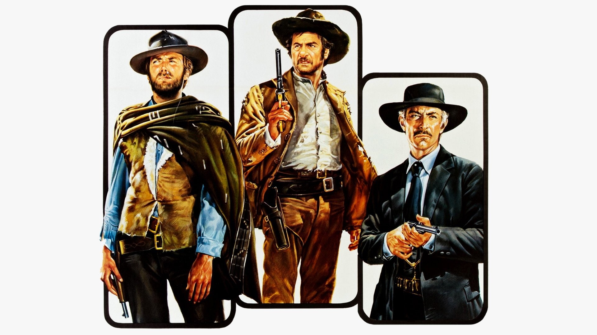 1080P, The Good, Lee Van Cleef, Clint Eastwood, Movie, Eli Wallach, The Bad And The Ugly, HD Wallpaper