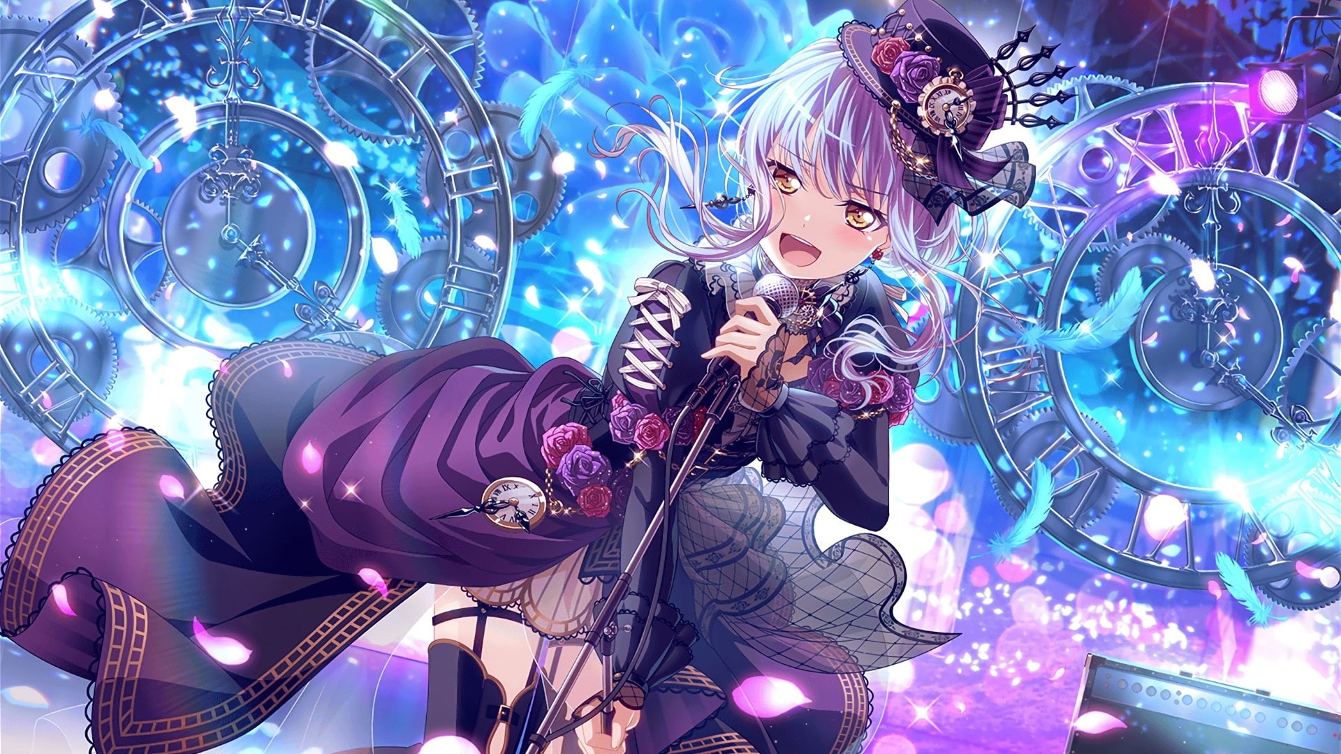 Roselia (BanG Dream!), BanG Dream!, Anime, Yukina Minato, 1080P, HD Wallpaper
