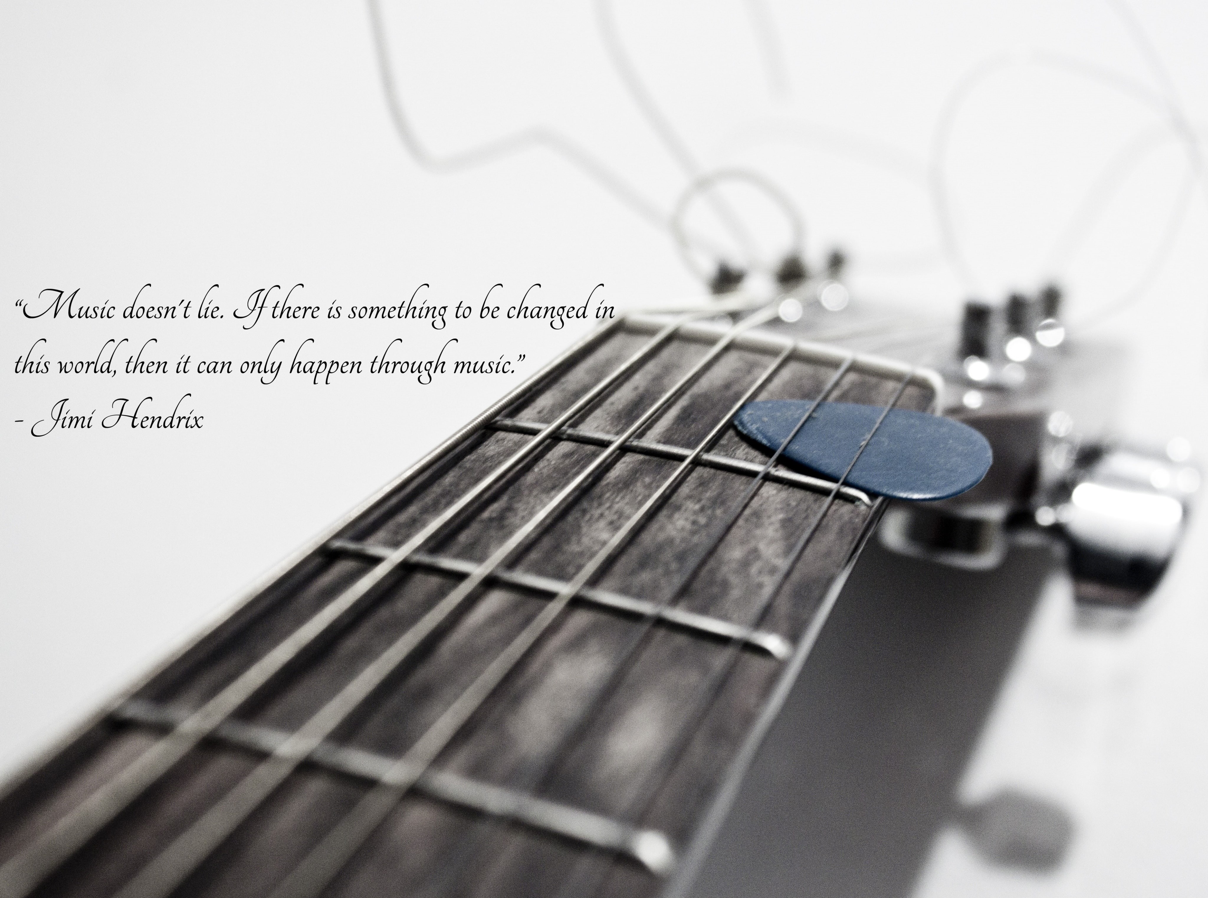 sheet, musical instrument string, grayscale, indoors, Guitar, arts culture and entertainment, close-up, Music, 4K, paper, studio shot, musical equipment, HD Wallpaper