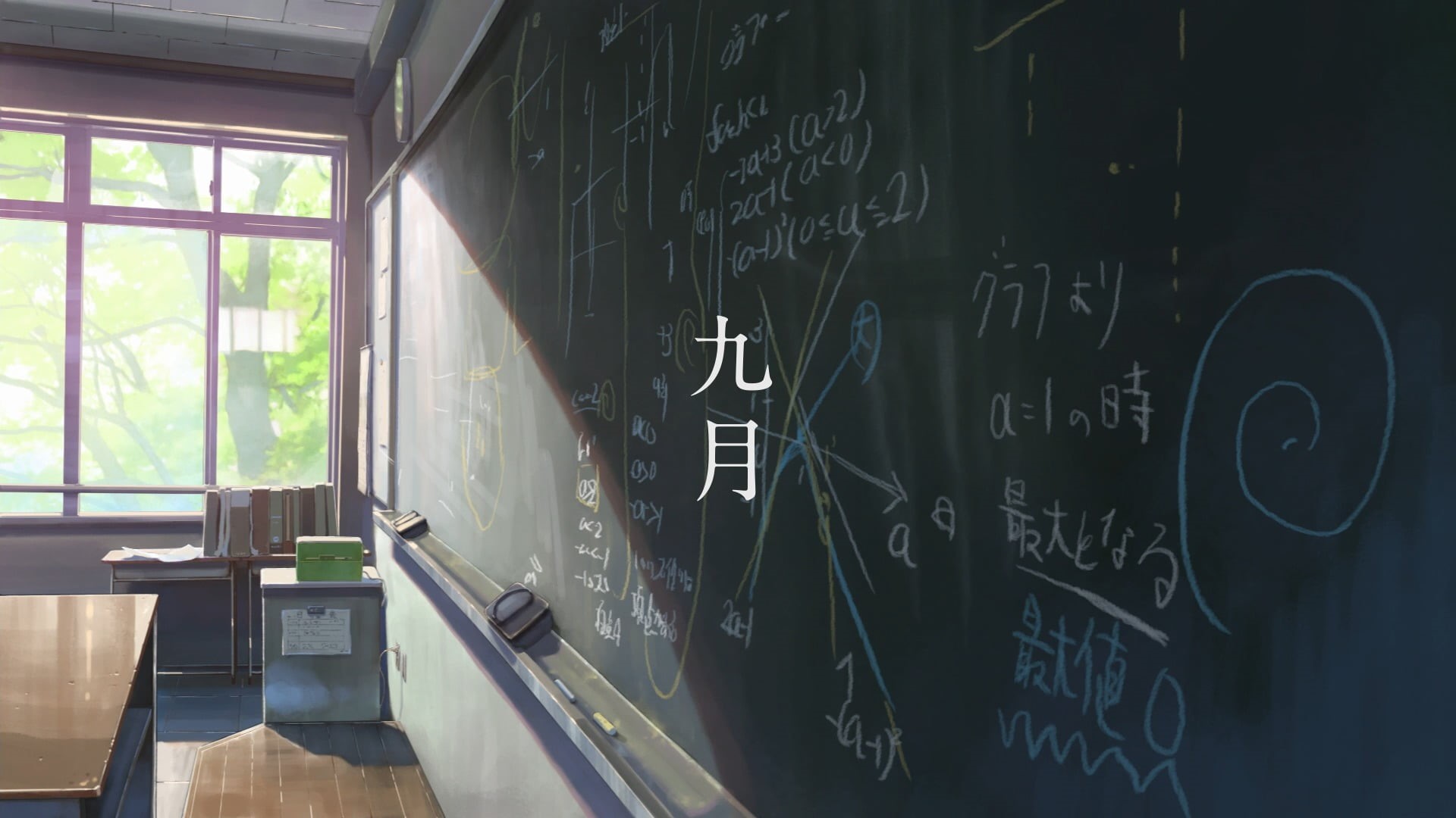 window, school, wall - building feature, western script, classroom, 1080P, no people, board, chalkboard, blackboard, communication, indoors, number, education, HD Wallpaper