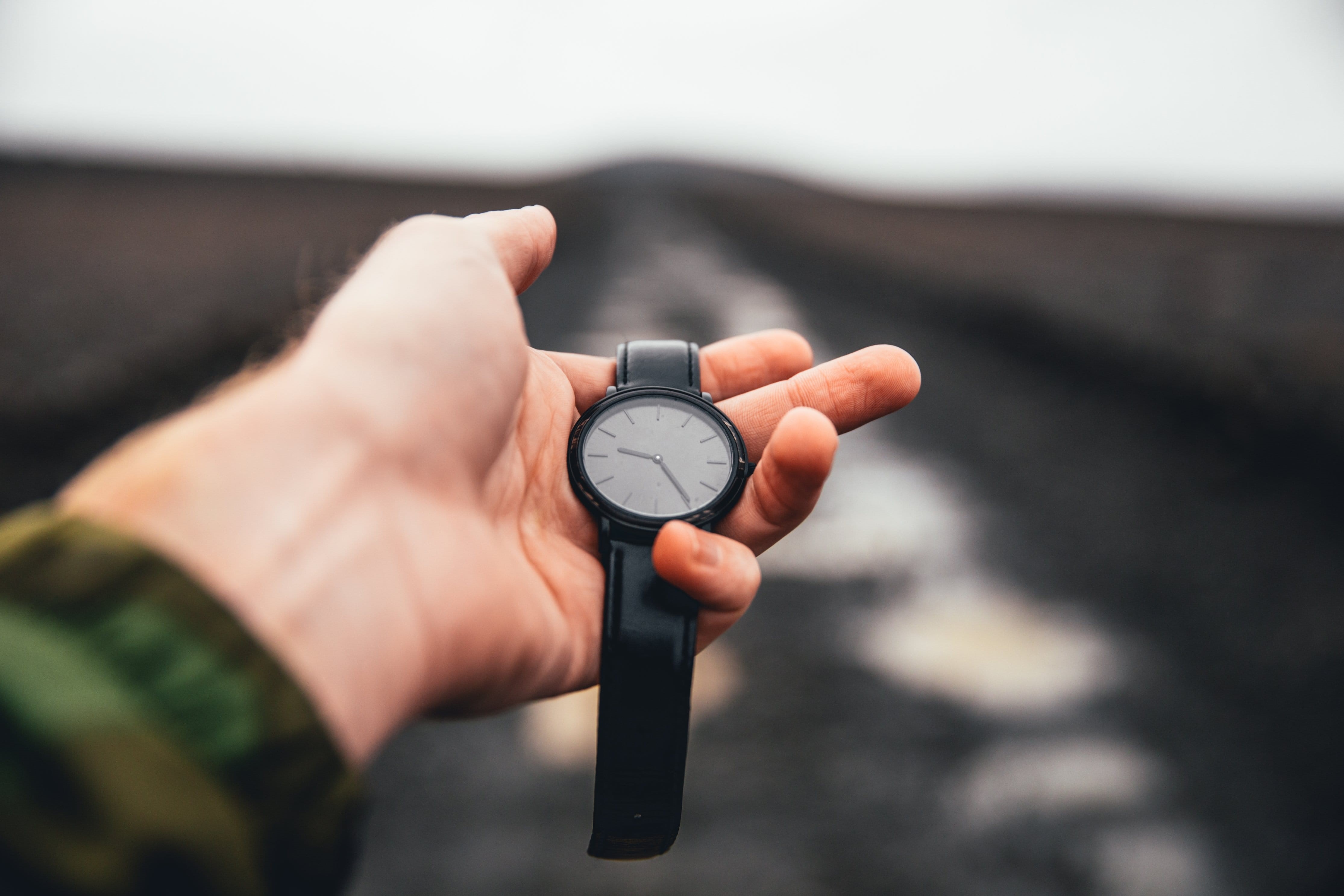 holding, checking the time, hand, human limb, clock, Calendar, stopwatch, wristwatch, held, human hand, focus on foreground, Mens Fashion, Hands, watching, HD Wallpaper