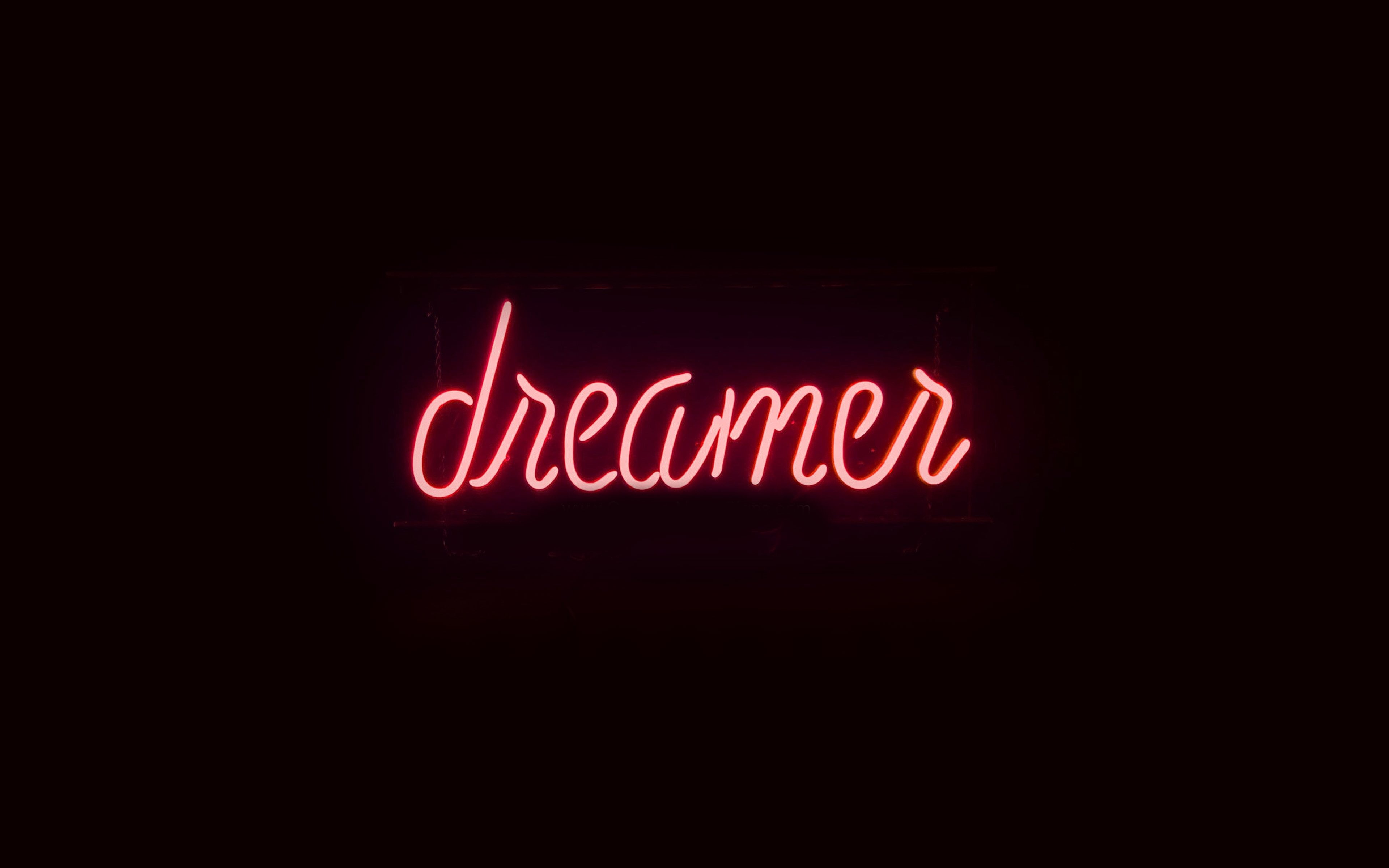 sign, illustration, western script, information, light - natural phenomenon, close-up, dark, no people, capital letter, communication, red, dreamers, glowing, HD Wallpaper