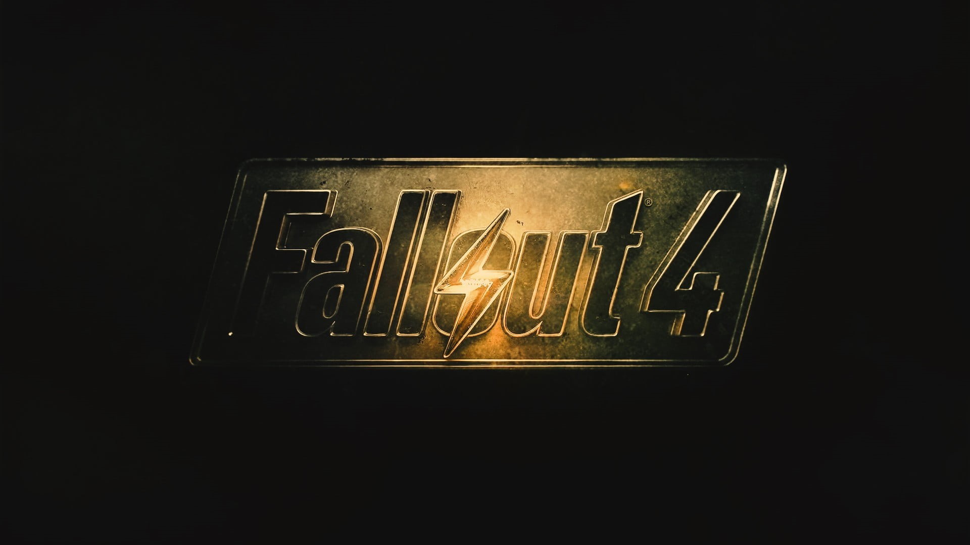 copy space, mystery, no people, close-up, orthographic symbol, single object, black background, communication, Fallout, indoors, studio shot, capital letter, HD Wallpaper