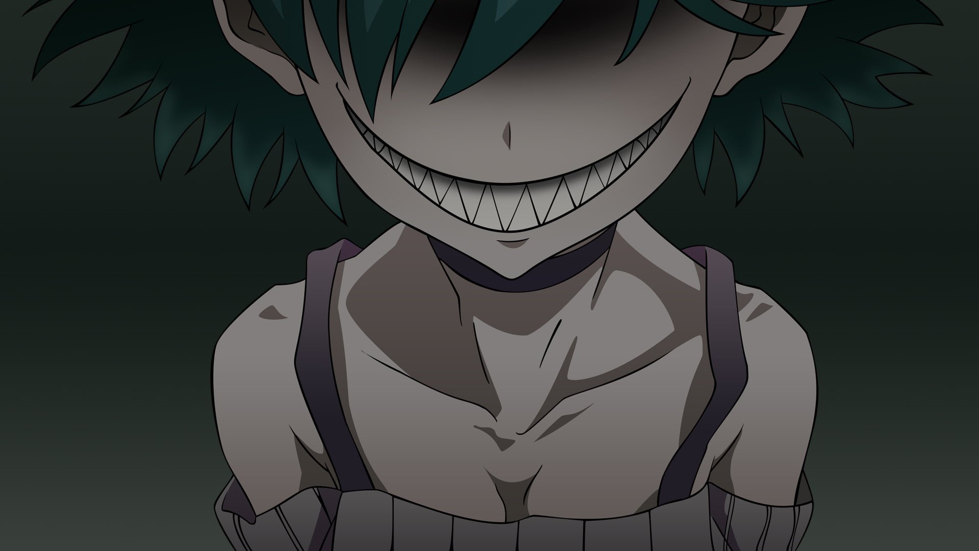 leaf, creativity, anime girls, teal, studio shot, unrecognizable person, Q (C: The Money of Soul and Possibility Control), haired, front view, close-up, HD Wallpaper