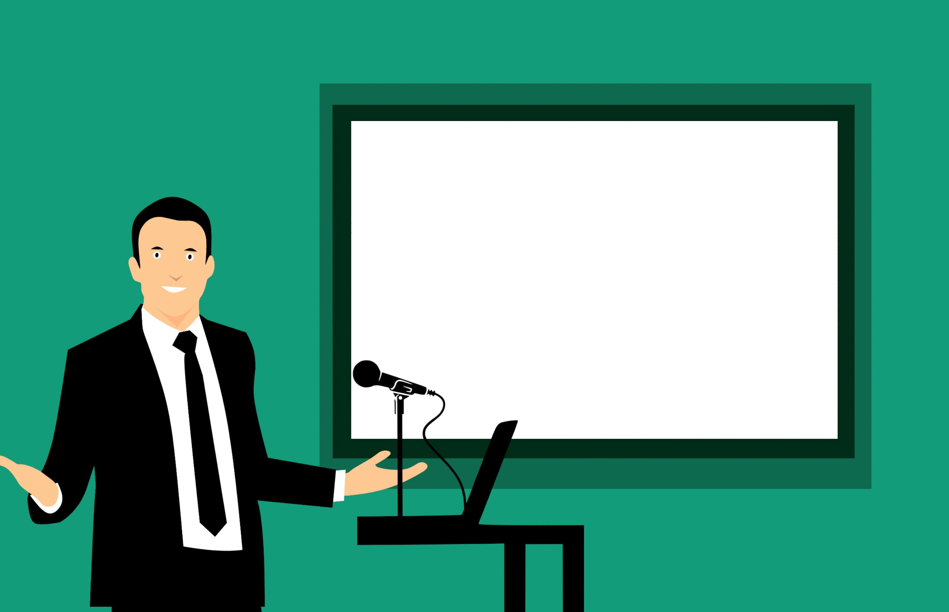 green color, well-dressed, front, laptop, class, waist up, study, young adult, indoors, teach, course, males, suit, lesson, man, teacher, whiteboard, business, HD Wallpaper