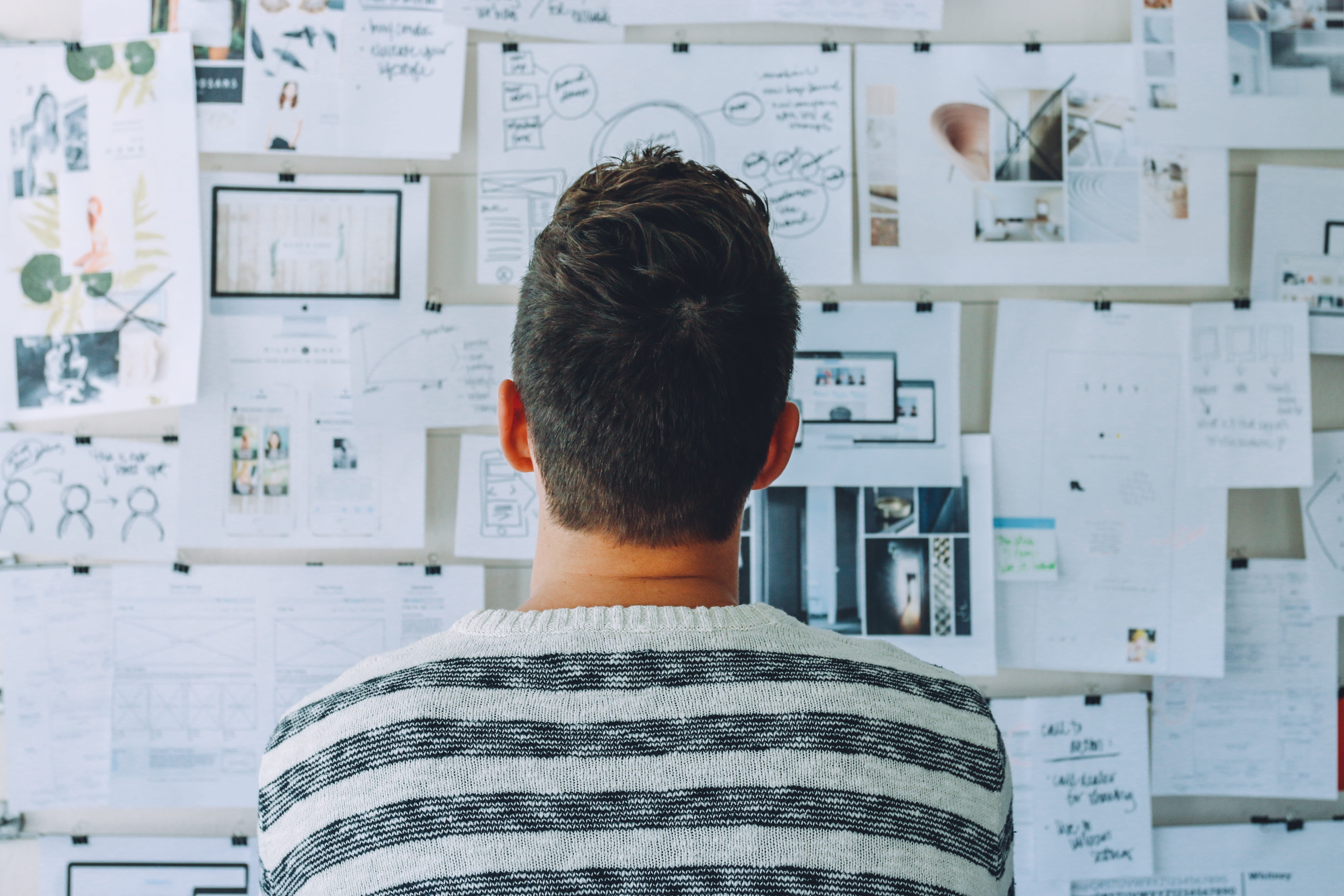 headshot, one person, young adult, corporate, brainstorm, brainstorming, startup, men, waist up, office, indoors, male, standing, room, wall - building feature, HD Wallpaper