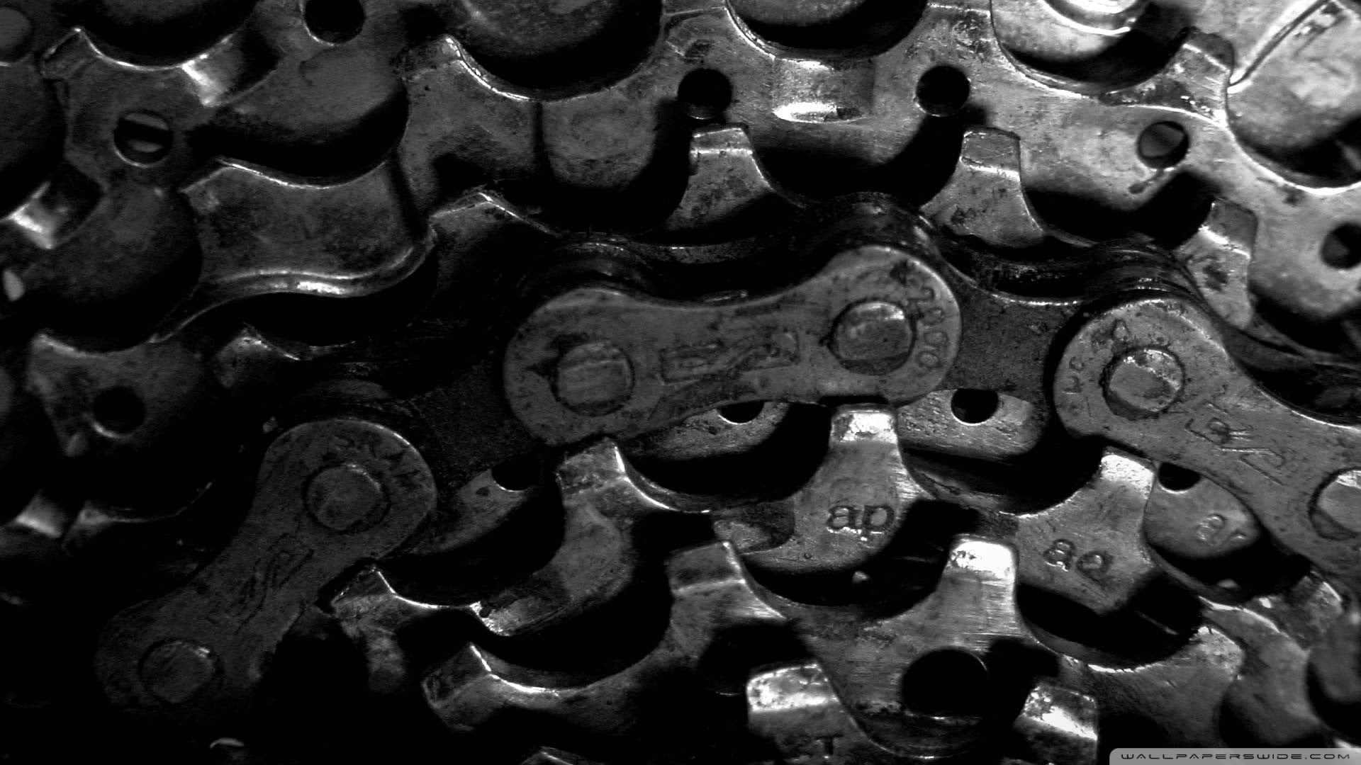 shiny, chain, bicycle chain, drop, obsolete, machine, abstract, retro Styled, detail, industry, antique, machine Part, closeup, heavy, metallic, metal, HD Wallpaper
