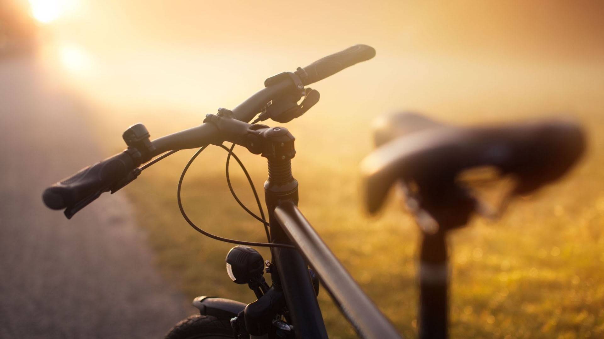 vehicle, mountain, riding, bike, nature, land, black, focus on foreground, 1080P, motorcycle, transportation, mode of transportation, sport, bicycle, travel, HD Wallpaper