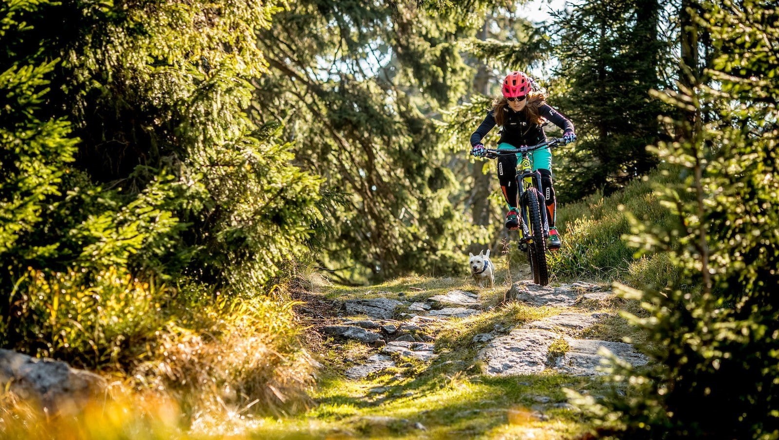 women with bikes, 720P, bicycle, mountain bikes, helmet, HD Wallpaper