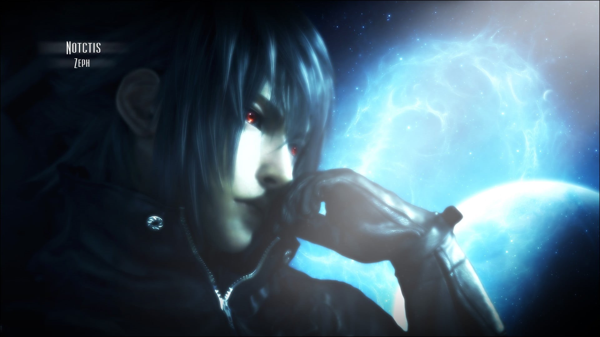 Zeph, night, digital composite, video games, indoors, Final Fantasy XV, 1080P, Final Fantasy, front view, light - natural phenomenon, young adult, contemplation, HD Wallpaper