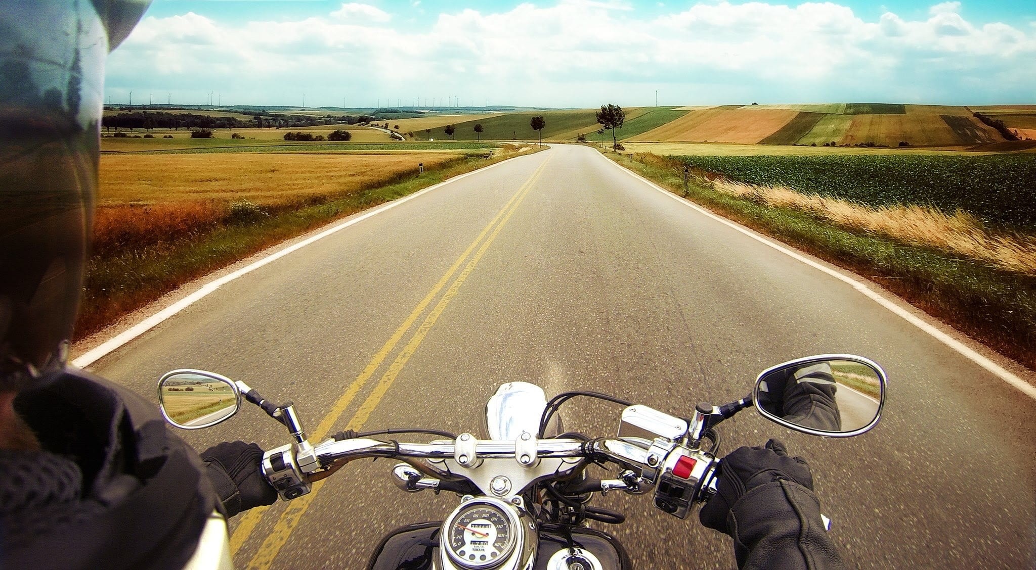 motorbike, retro, engine, marking, classic, landscape, style, fast, road, travel, gopro, drive, bike, sign, hand, bicycle, the way forward, nature, environment, HD Wallpaper
