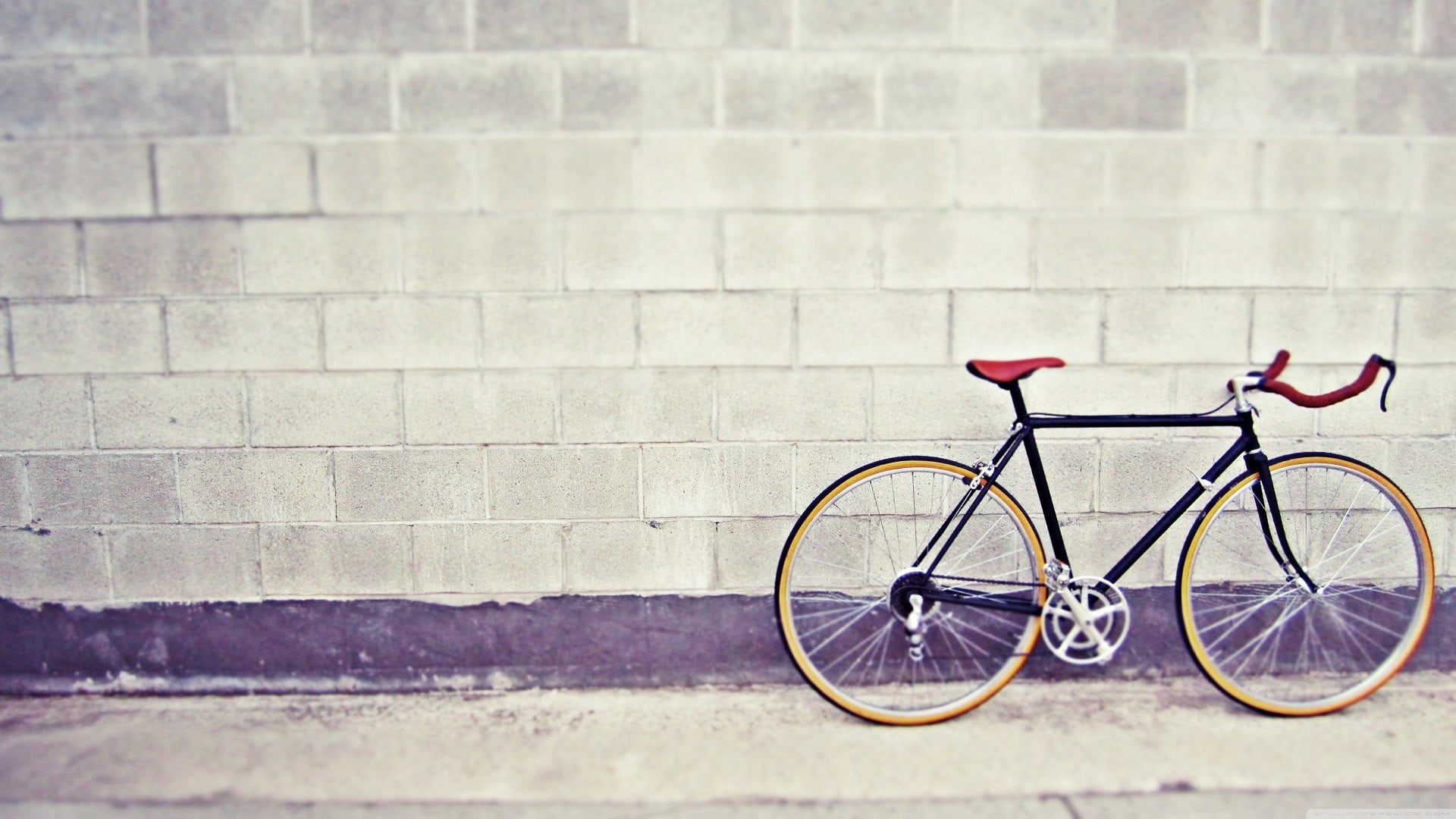 land vehicle, bike, spoke, no People, cycling, parked, outdoors, day, gray, retro Styled, street, concrete, transportation, vehicle, near, backgrounds, HD Wallpaper