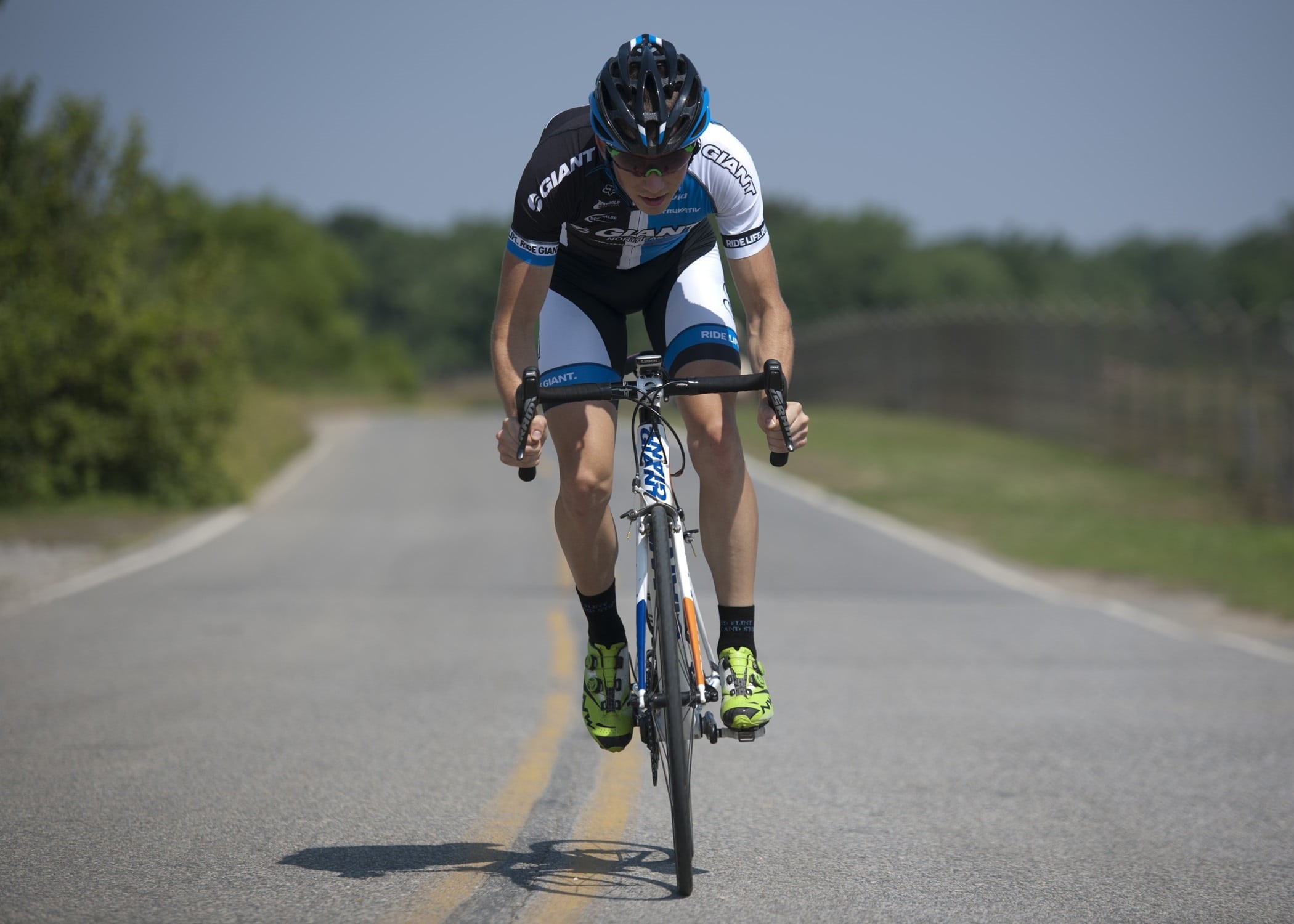 action, speed, outdoors, active, recreation, competition, focus on foreground, cyclist, road, sport, ride, sports Race, 1080P, people, one Person, real people, HD Wallpaper