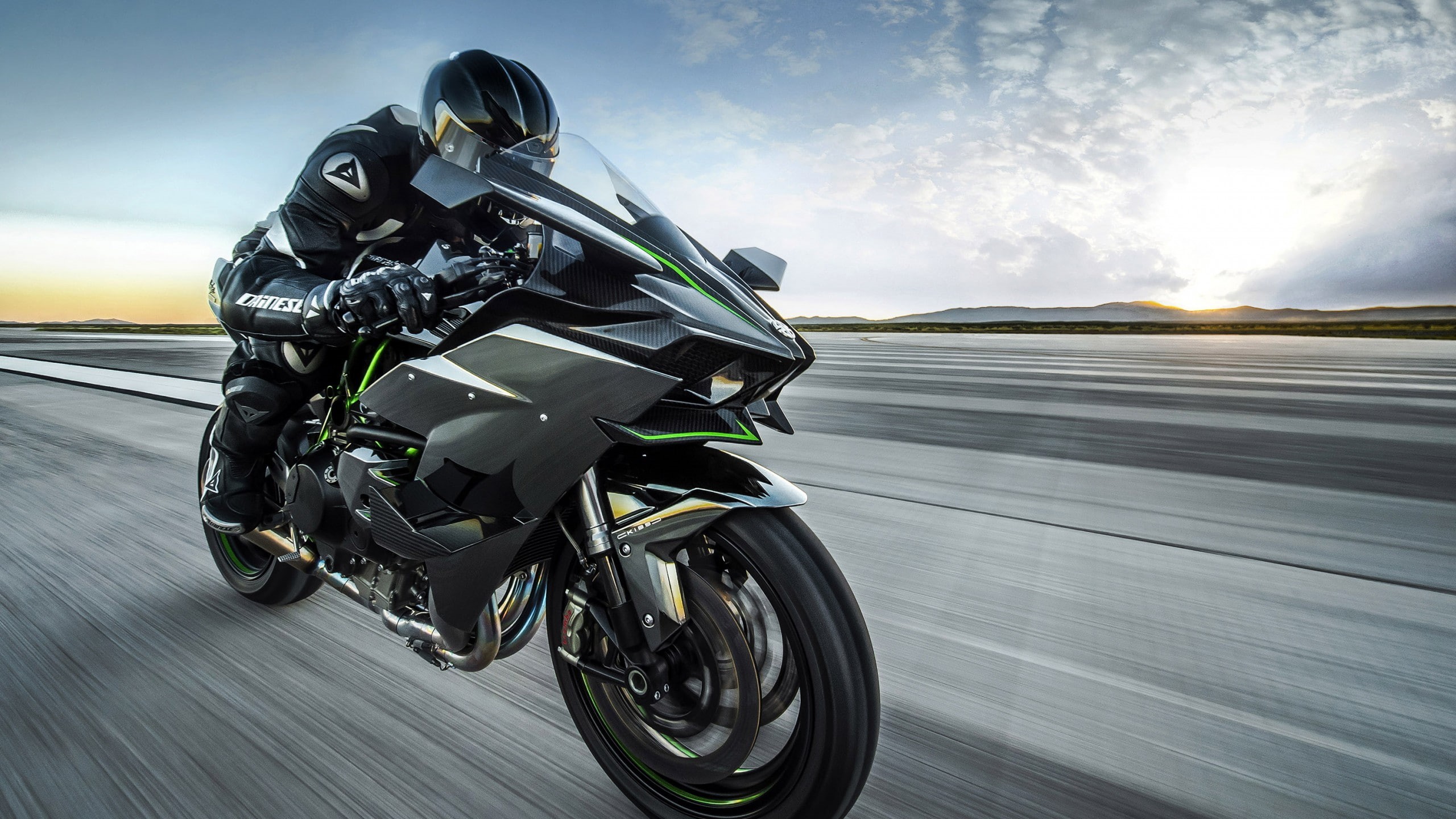 Kawasaki ninja h2r, sport bikes, best motorcycle, best bikes, 2K, HD Wallpaper