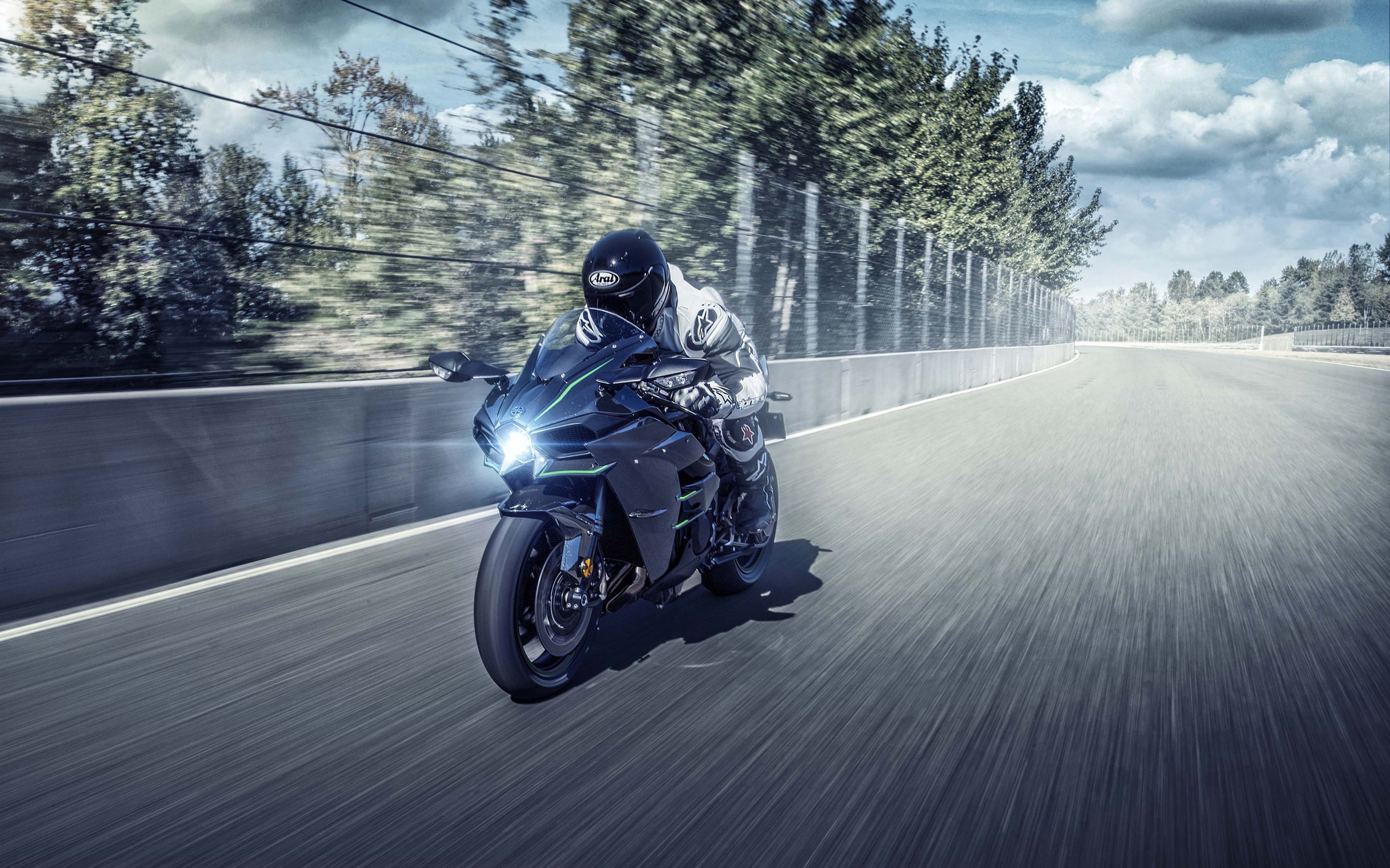 Kawasaki, Ninja, k, 4K, h, 2019, HD Wallpaper