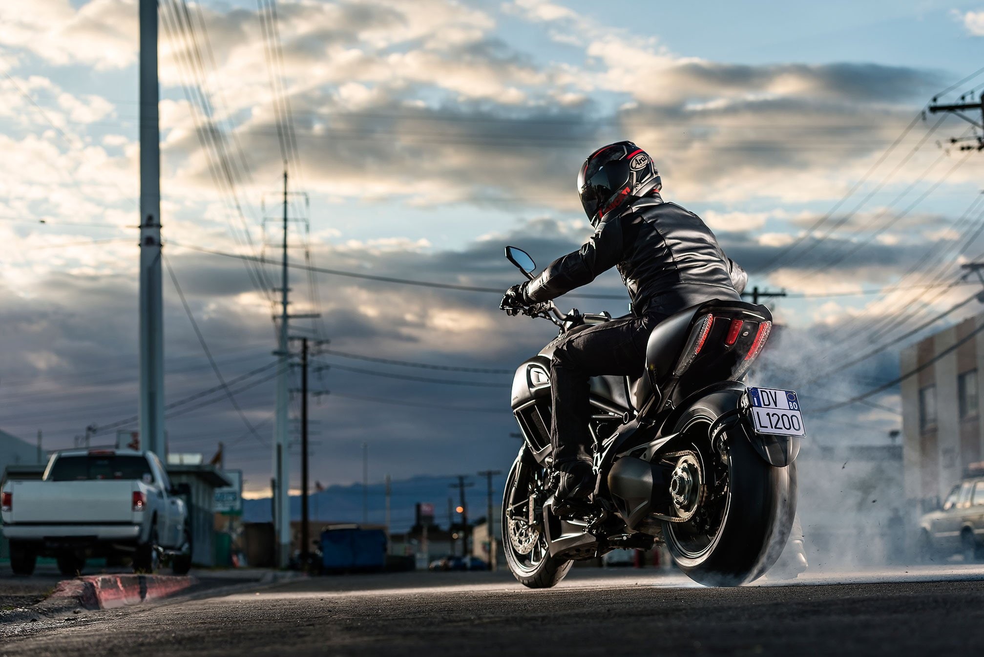 motorcycle, 2015, motorbike, black, ducati, cruiser, bike, diavel, 1080P, x, power, HD Wallpaper