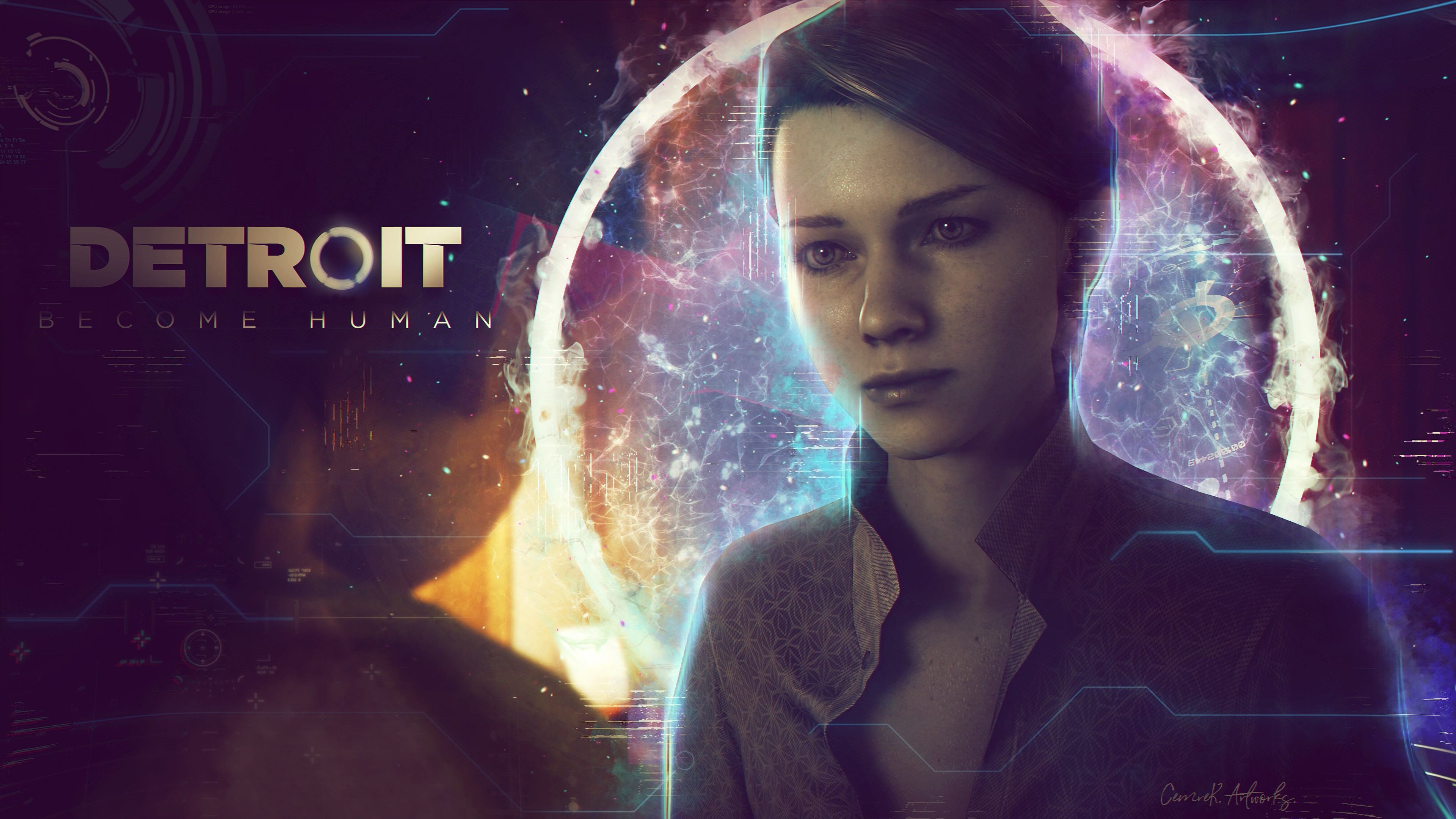 Detroit become human, Kara, 4K, Detroit: Become Human, games art, HD Wallpaper