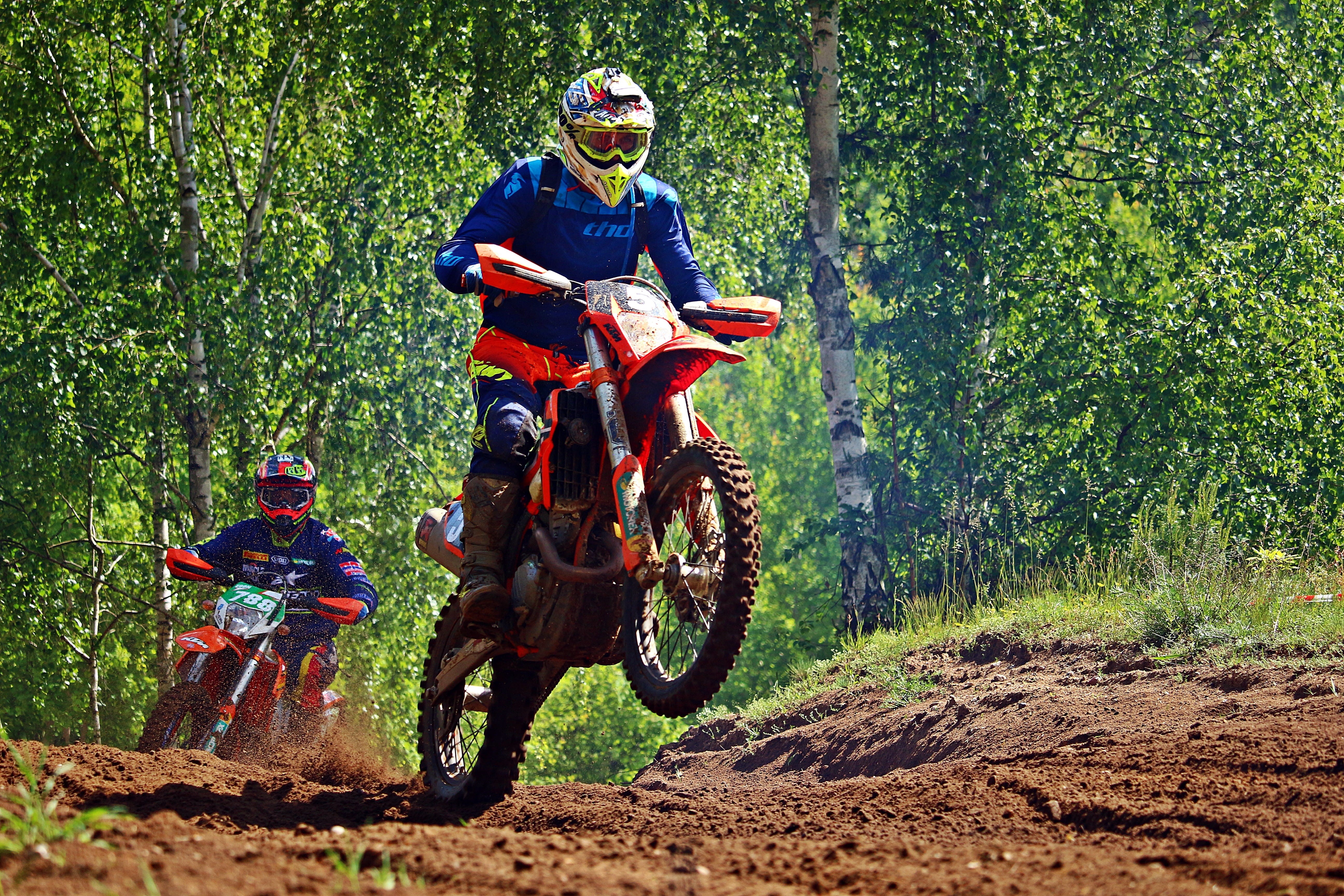 cross, motorsport, sport, motorcyclist, Motorcycle, surrounded, race, skill, dirt Road, adventure, 5K, Dirtbike, sports Race, crash helmet, fun, Motocross, HD Wallpaper