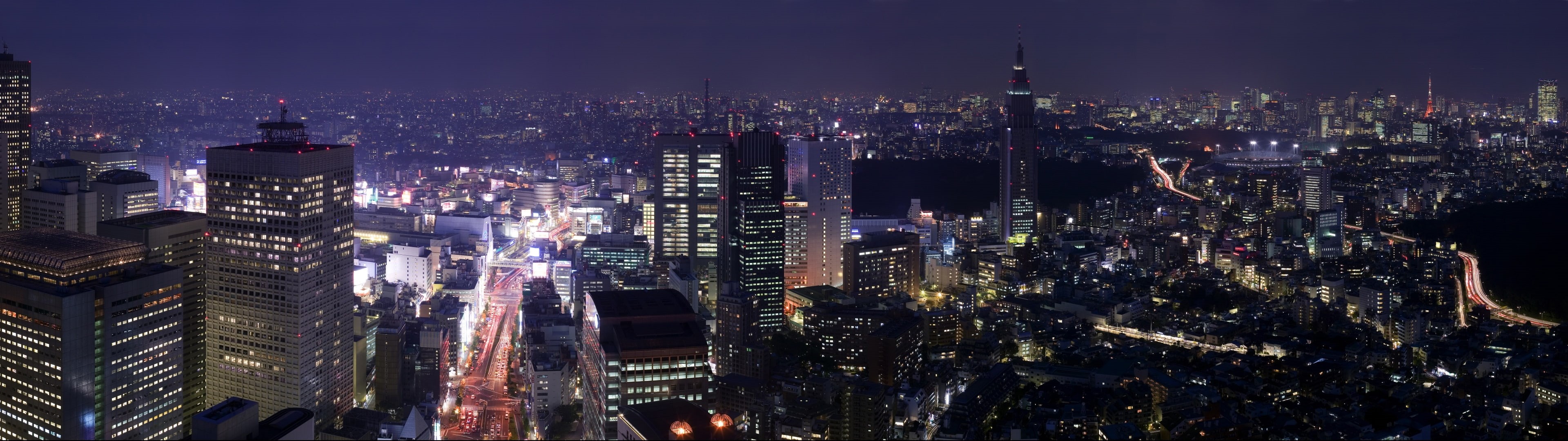 art, night, city, skyline, cityscapes, hd, 4K, x, buildings, HD Wallpaper