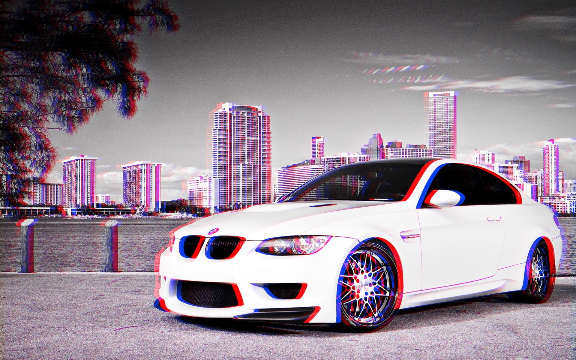 1080P, anaglyph 3D, HD Wallpaper