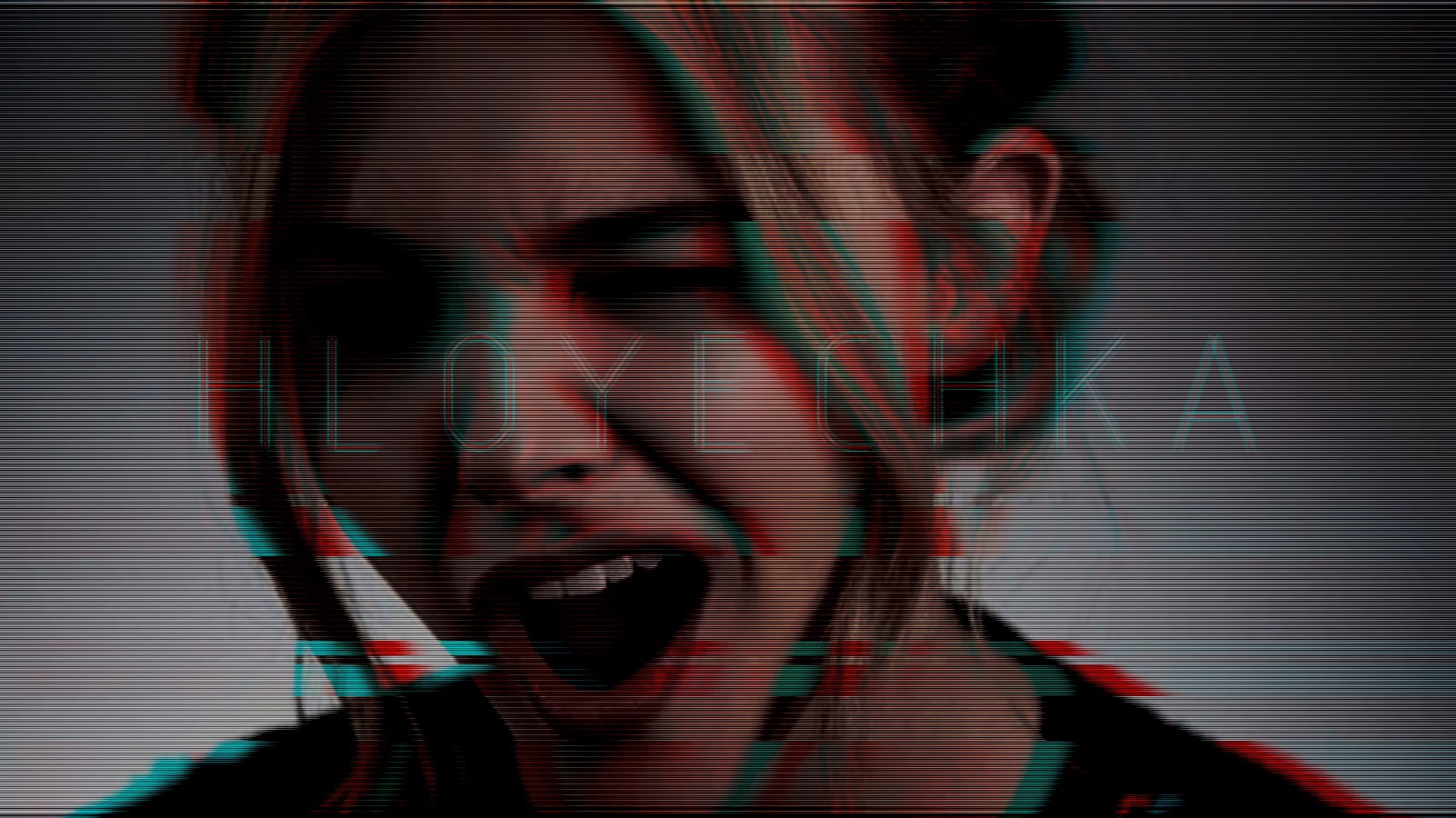Chloë Grace Moretz, beauty, open mouth, beautiful woman, emotion, digital composite, headshot, blurred motion, motion, human face, 3D, portrait, 720P, HD Wallpaper