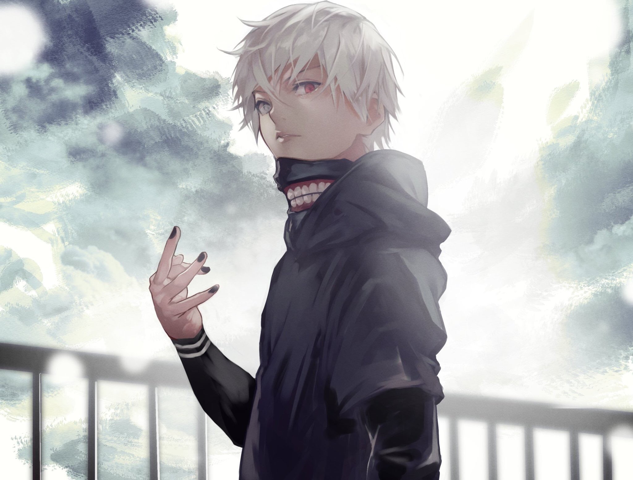 Anime, Ken Kaneki, Tokyo Ghoul:re, 1080P, HD Wallpaper