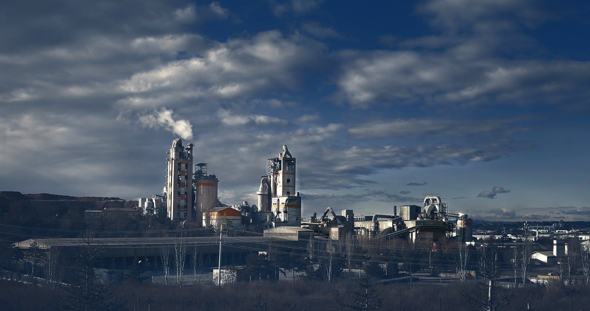 industry, smoke, city, architecture, environment, outdoors, industrial, smoke stack, fuel and power generation, building exterior, sky, cloud - sky, pollution, HD Wallpaper