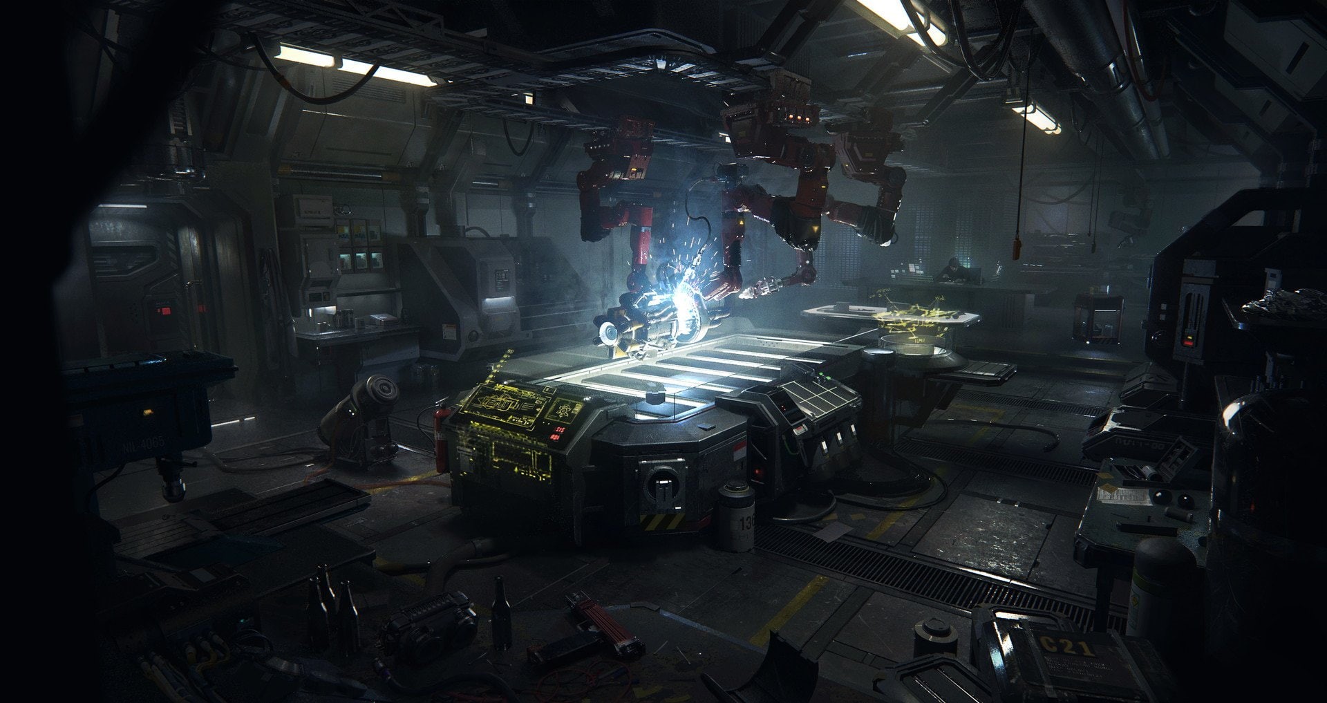 1080P, Factory, Machine, Sci Fi, HD Wallpaper