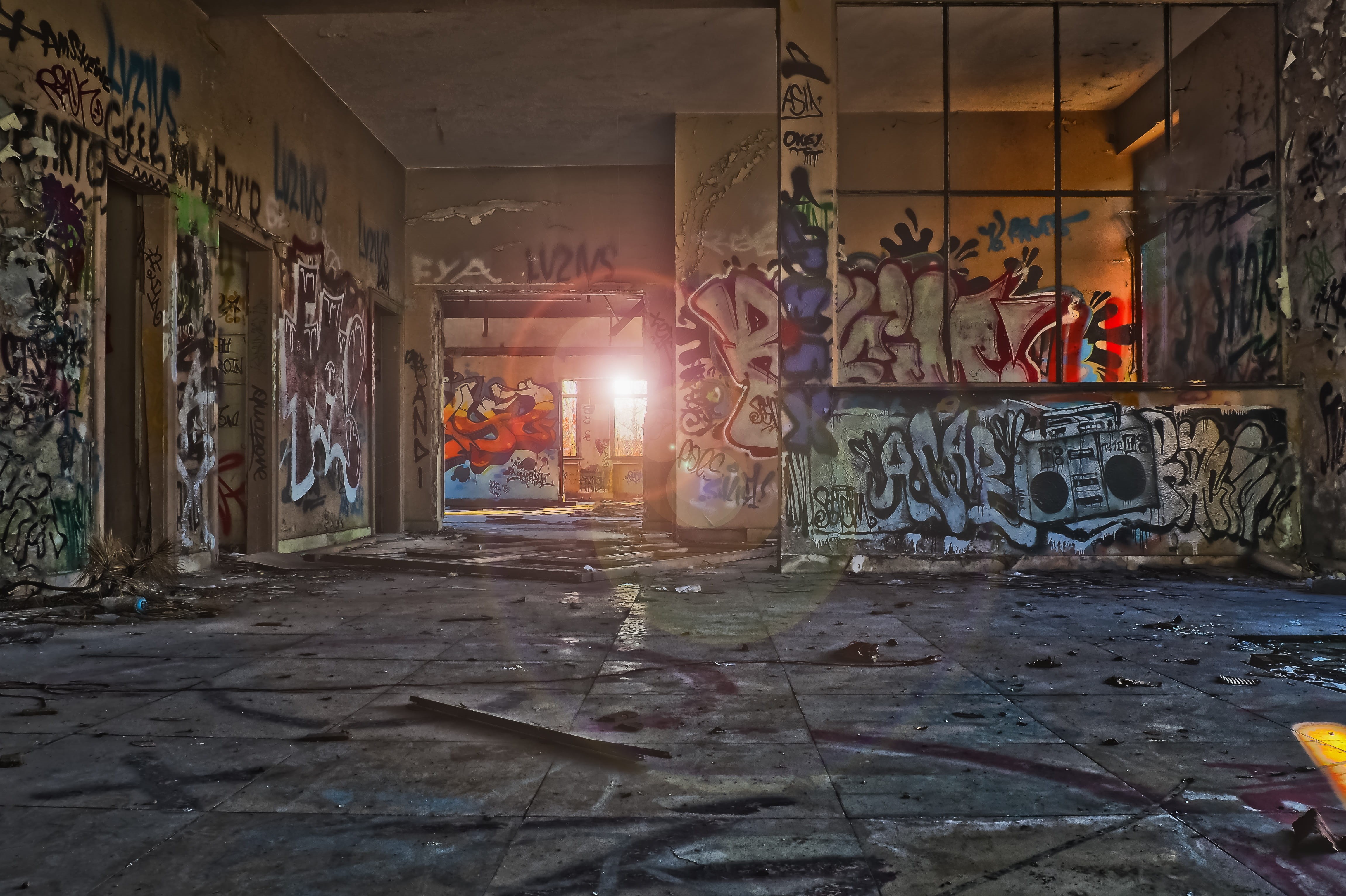 ailing, art and craft, decay, human representation, house, broken, window, hdr image, lost, ruin, dirty, shabby, messy, incidence of light, mood, architecture, HD Wallpaper