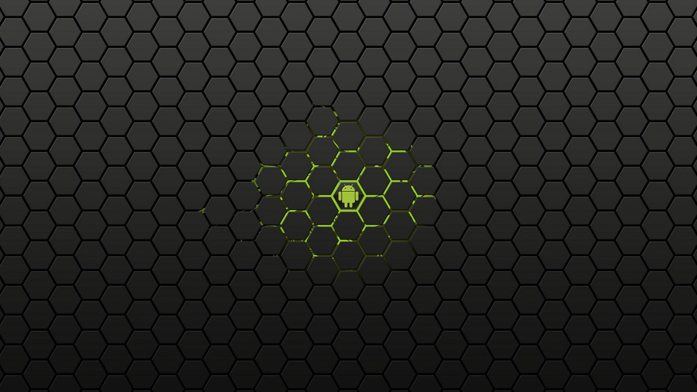 android, black, background, 720P, image, HD Wallpaper