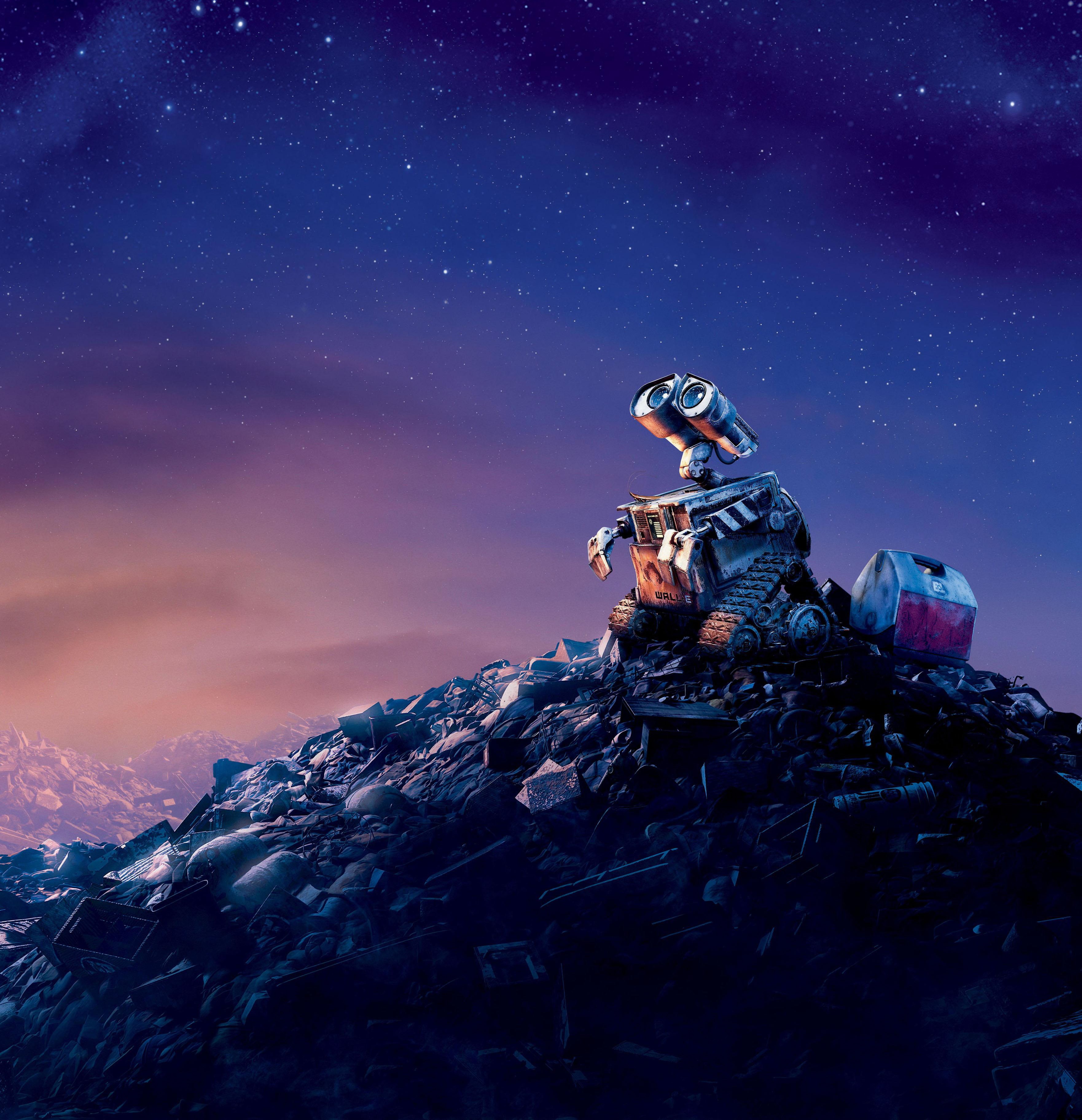 Animation, Pixar, 2K, 4K, WALL-E, Phone HD Wallpaper
