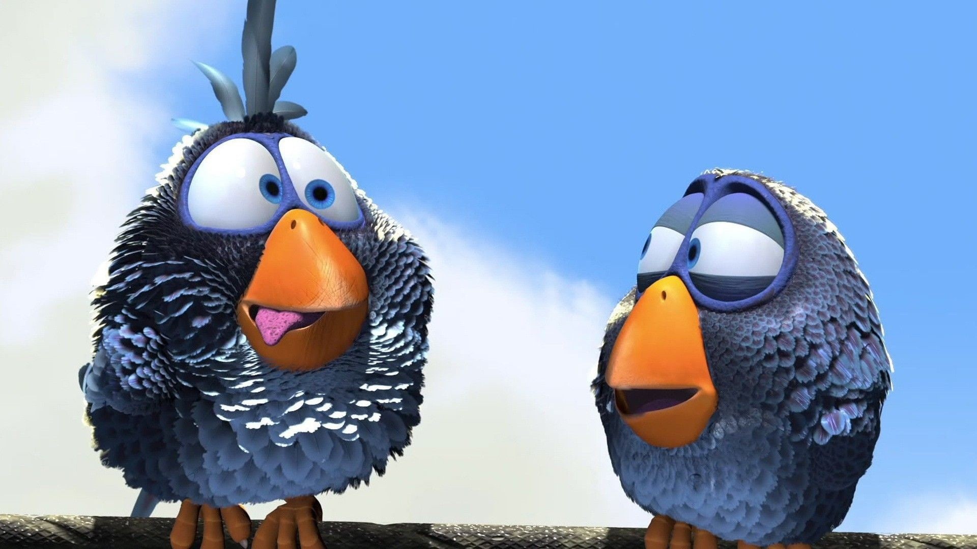 animals in the wild, vertebrate, outdoors, beak, animal themes, Disney Pixar, animal representation, sky, animal, nature, two animals, close-up, bird, group of animals, HD Wallpaper