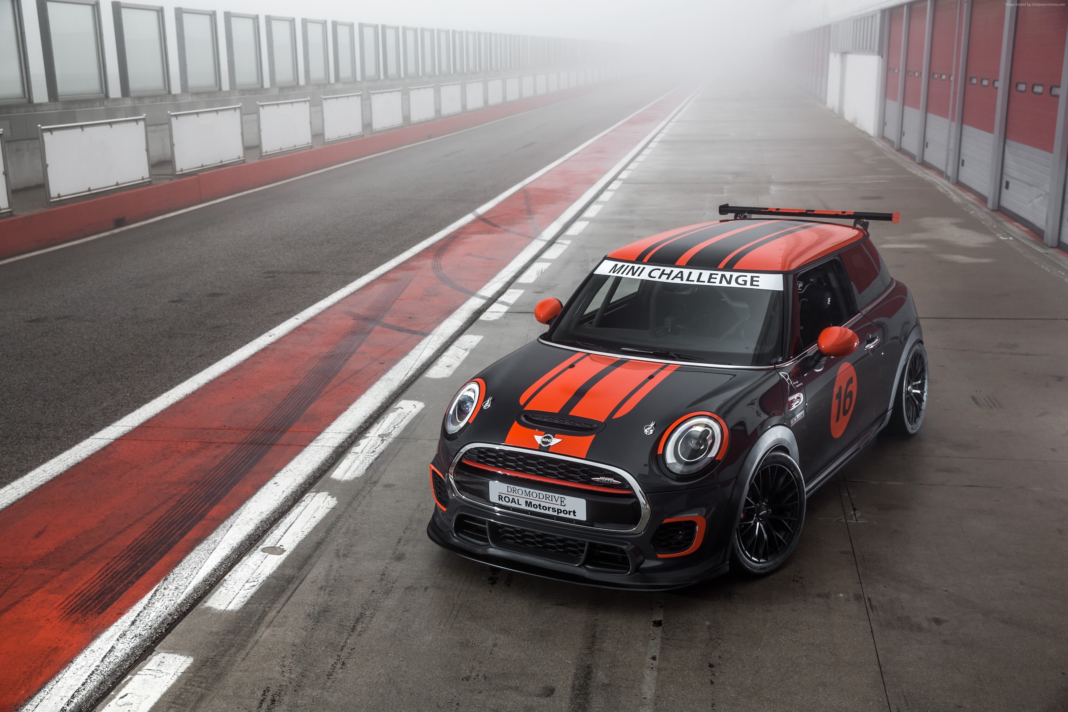 Works Challenge, 4K, MINI John Cooper, HD Wallpaper