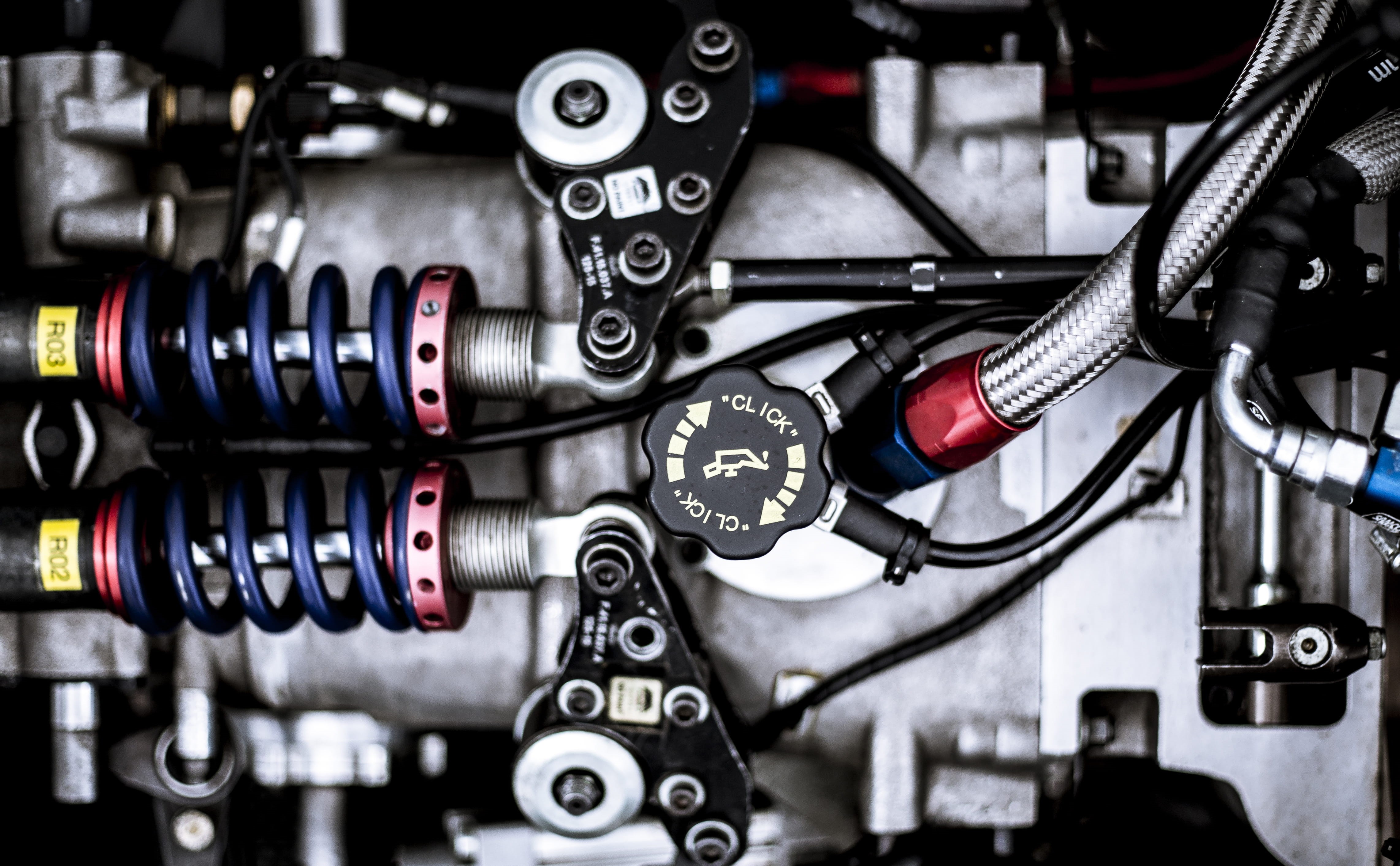 selective focus, clean, transportation, mechanical, indoors, f2, industrial, close-up, racing, car, choice, motorsport, machines, large group of objects, HD Wallpaper