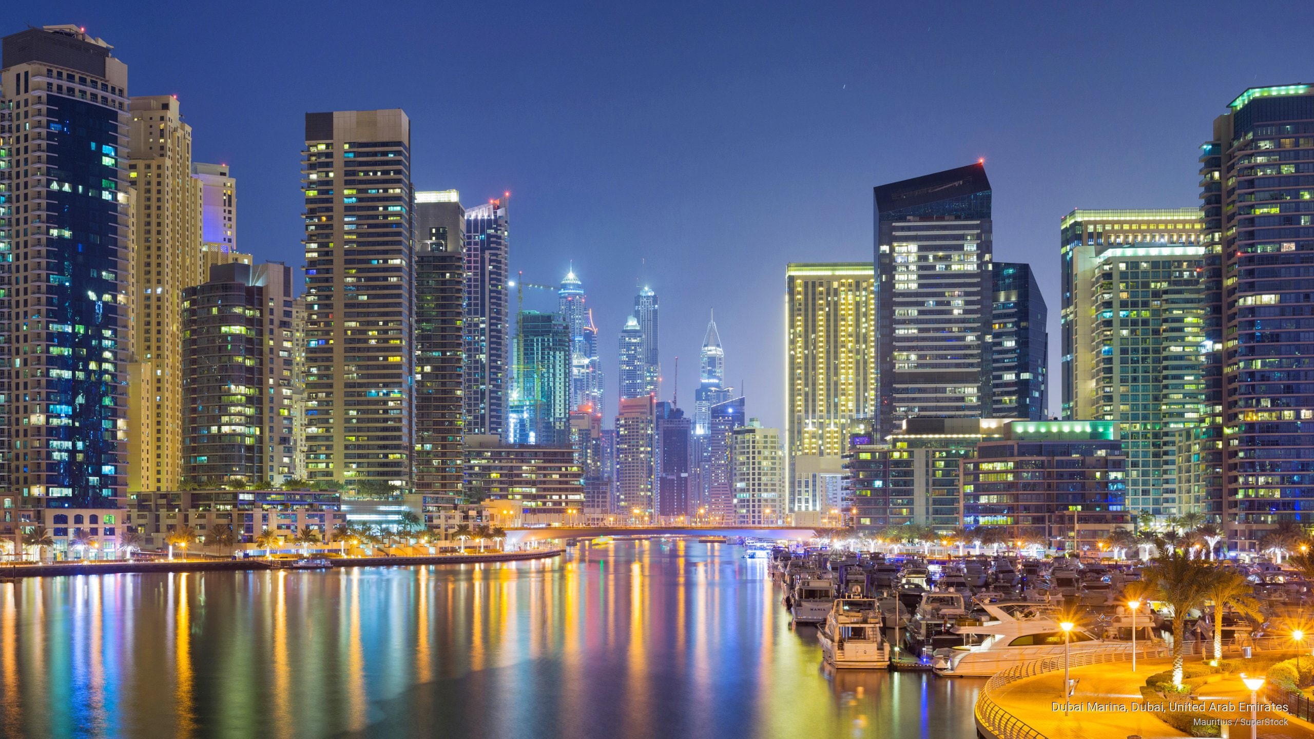 Architecture, marina, 2K, united, arab, dubai, emirates, HD Wallpaper