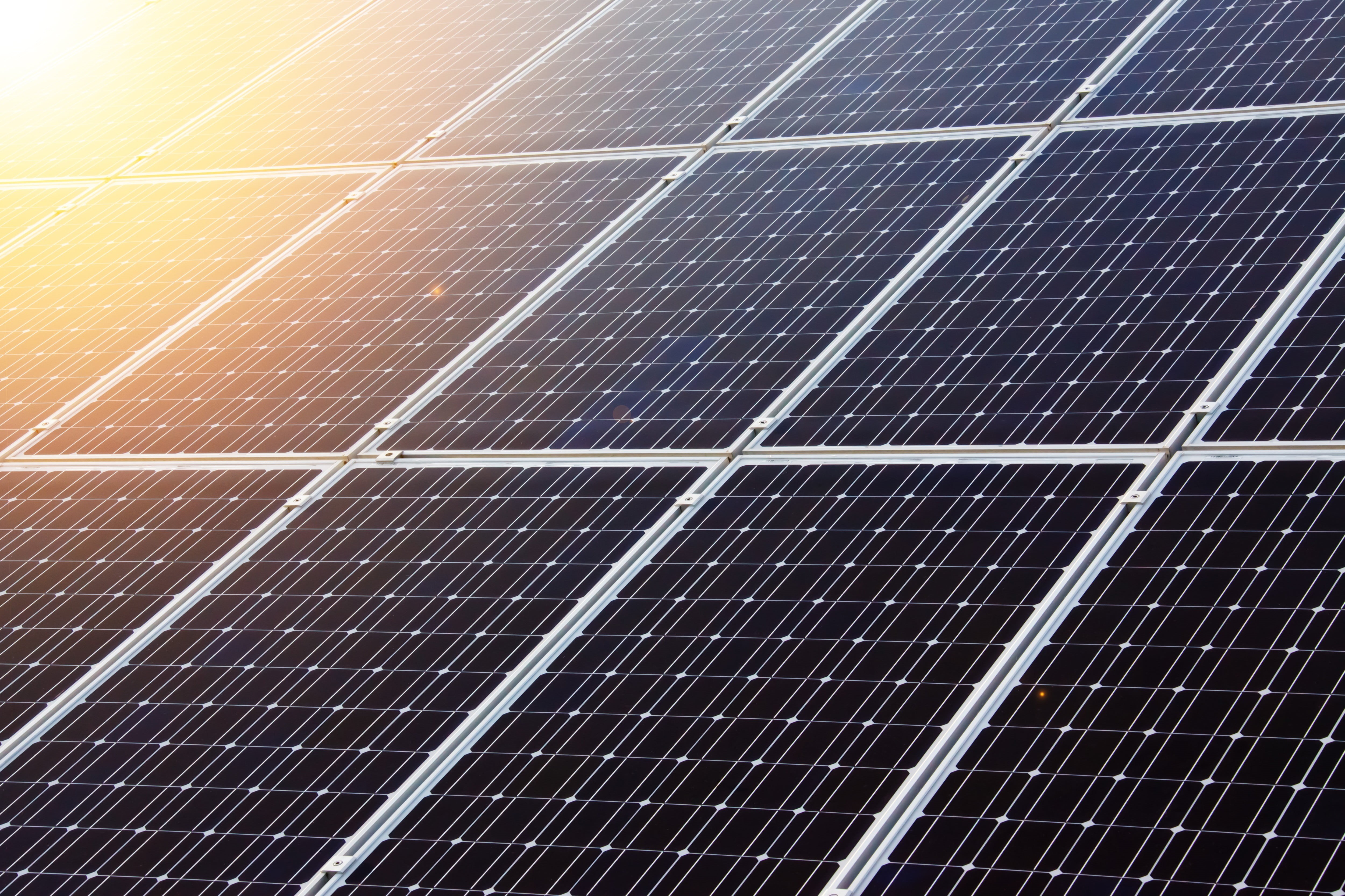 power, industry, sky, solar power station, ecology, 4K, renewable, solar, energy, electricity, panels, environment, environmental issues, sustainable, HD Wallpaper