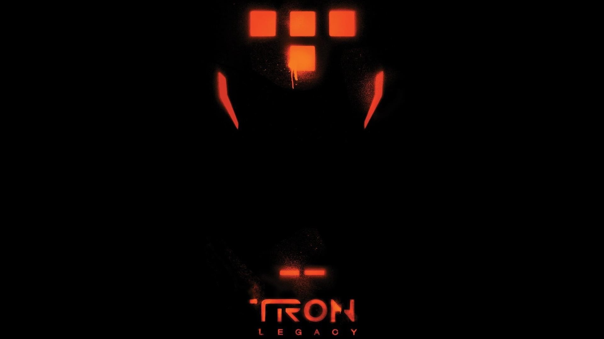 movies, fire - natural phenomenon, glowing, night, Tron: Legacy, red, copy space, illuminated, western script, studio shot, close-up, sign, communication, HD Wallpaper