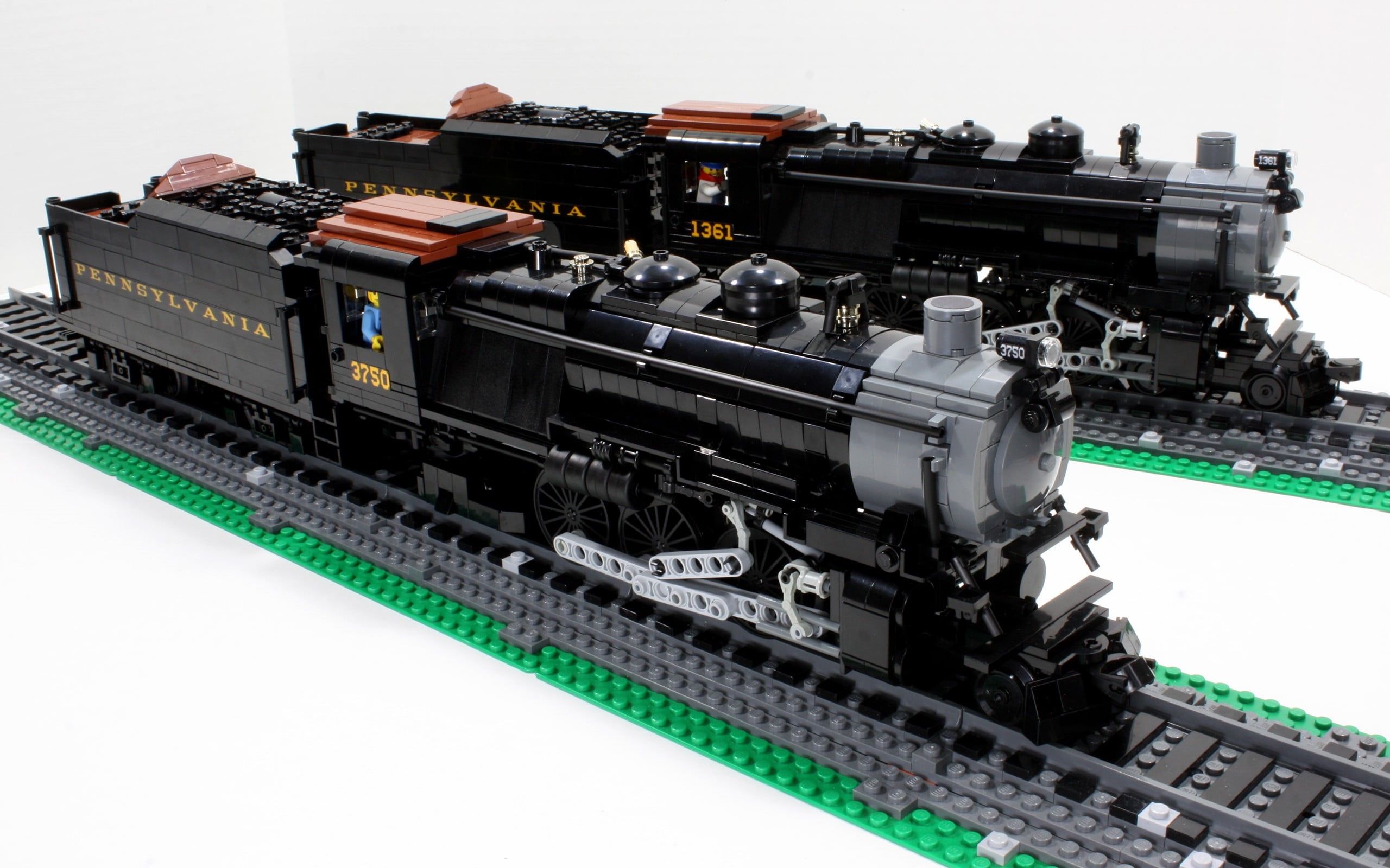 LEGO, single object, train, electronics industry, day, studio shot, film industry, motion, arts culture and entertainment, close-up, white background, toys, HD Wallpaper
