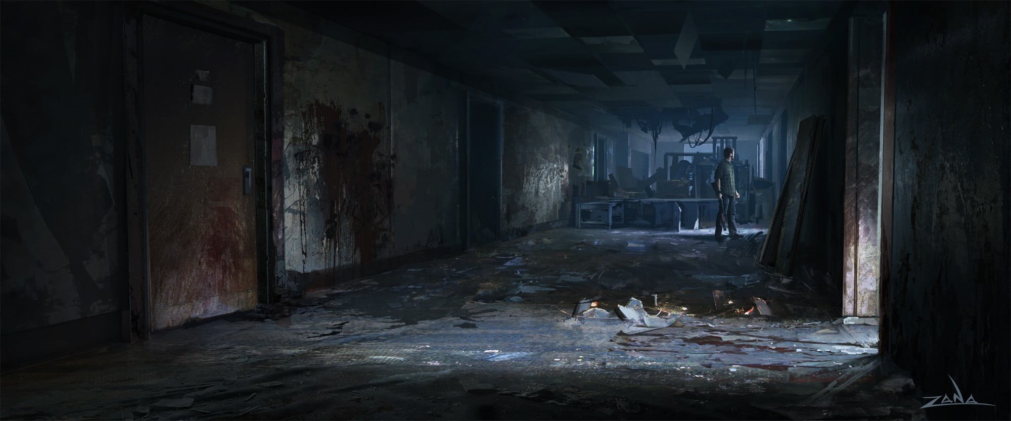 obsolete, untitled, indoors, no people, alley, dark, architecture, The Last of Us, run-down, old, deterioration, dirty, building, day, decline, messy, apocalyptic, HD Wallpaper