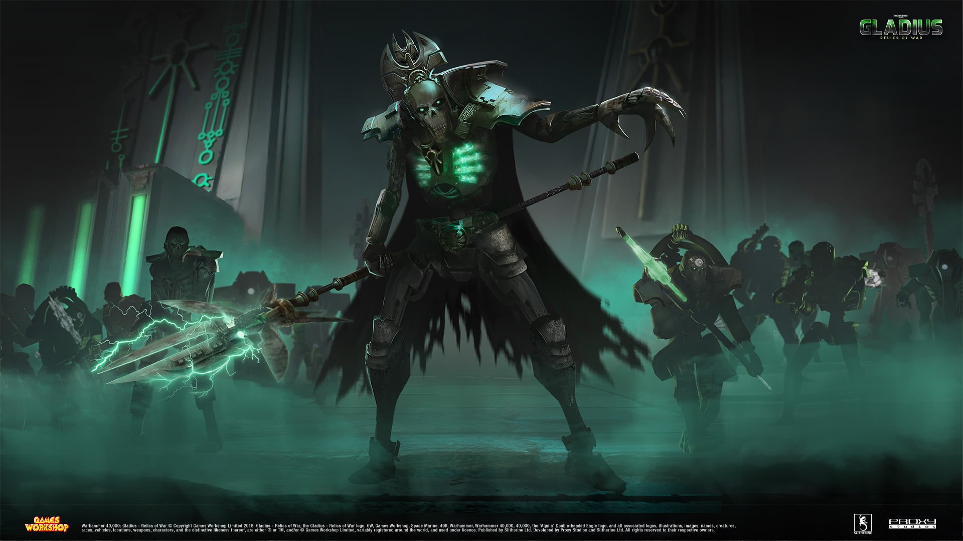 Games Workshop, art and craft, men, arts culture and entertainment, sculpture, Warhammer 40,000, city, indoors, government, human representation, digital composite, HD Wallpaper