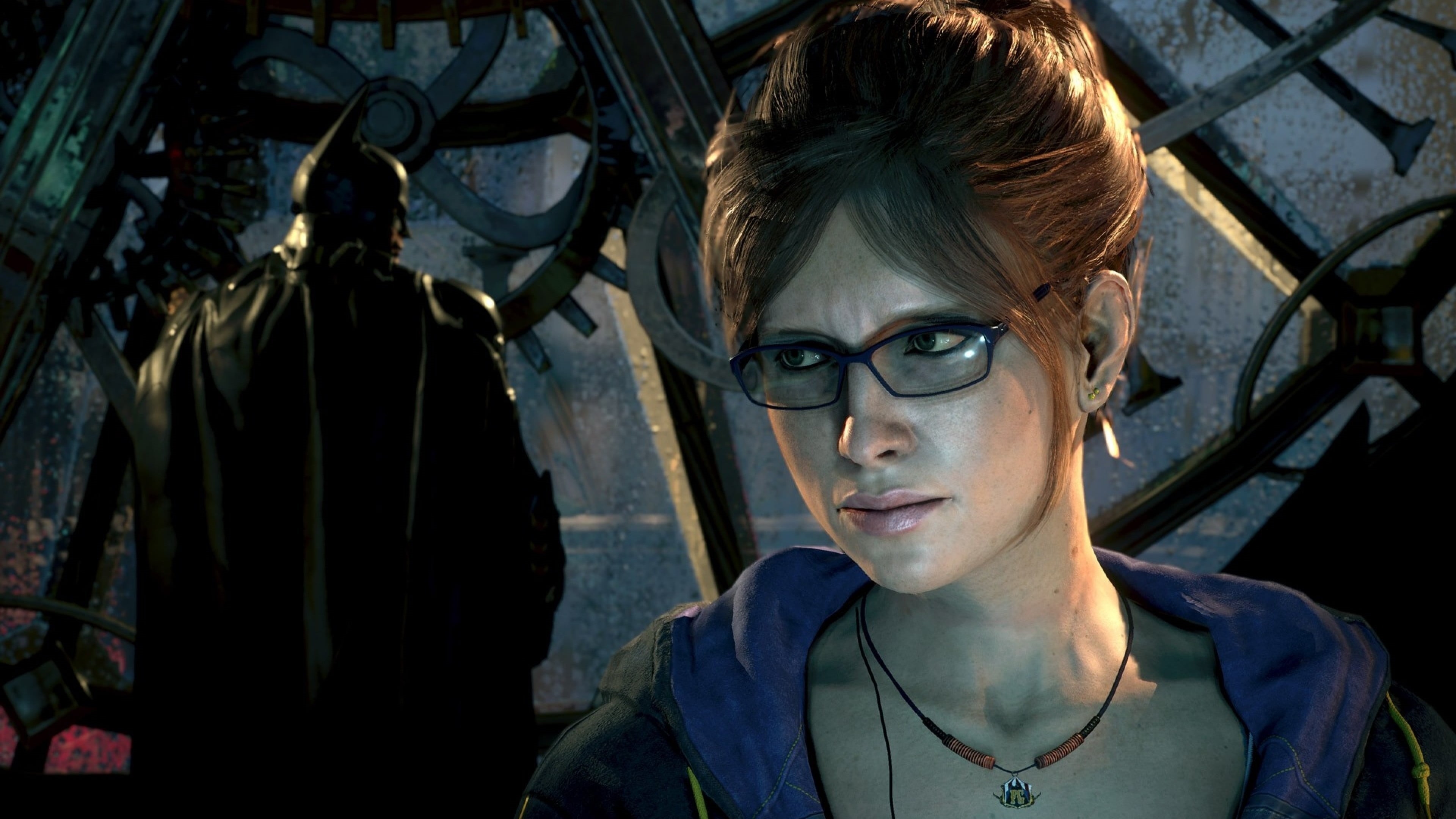 casual clothing, young women, Batman: Arkham Knight, mid adult women, video games, glasses, women, leisure activity, real people, Oracle, portrait, young adult, HD Wallpaper