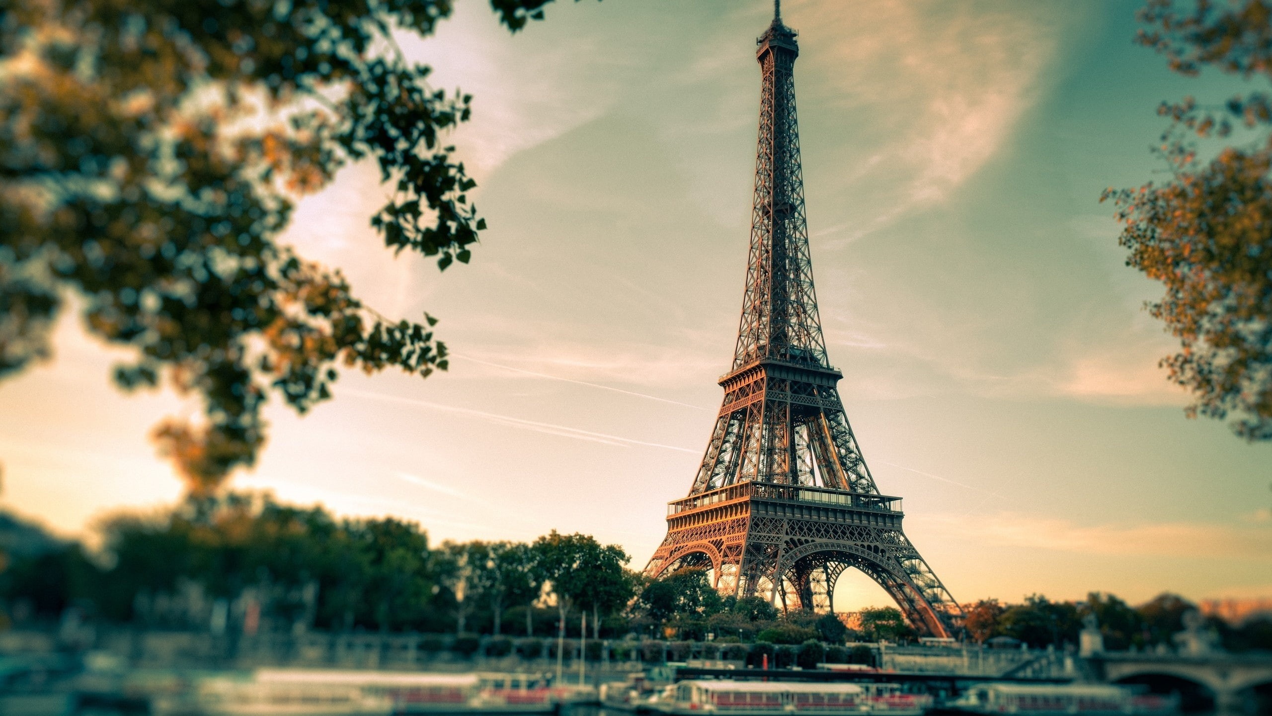 Paris, France, Eiffel Tower, 2K, HD Wallpaper