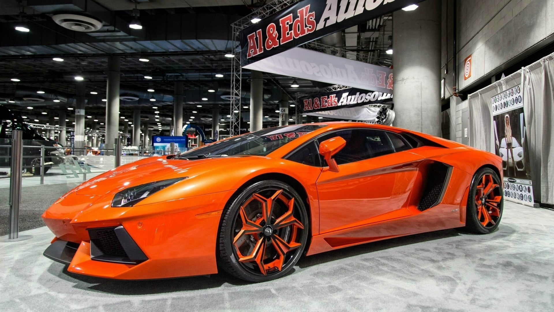 supercar, sports Car, coupe, alloy Wheel, lamborghini, modern, transportation, power, architecture, orange color, no people, mode of Transport, status Car, HD Wallpaper
