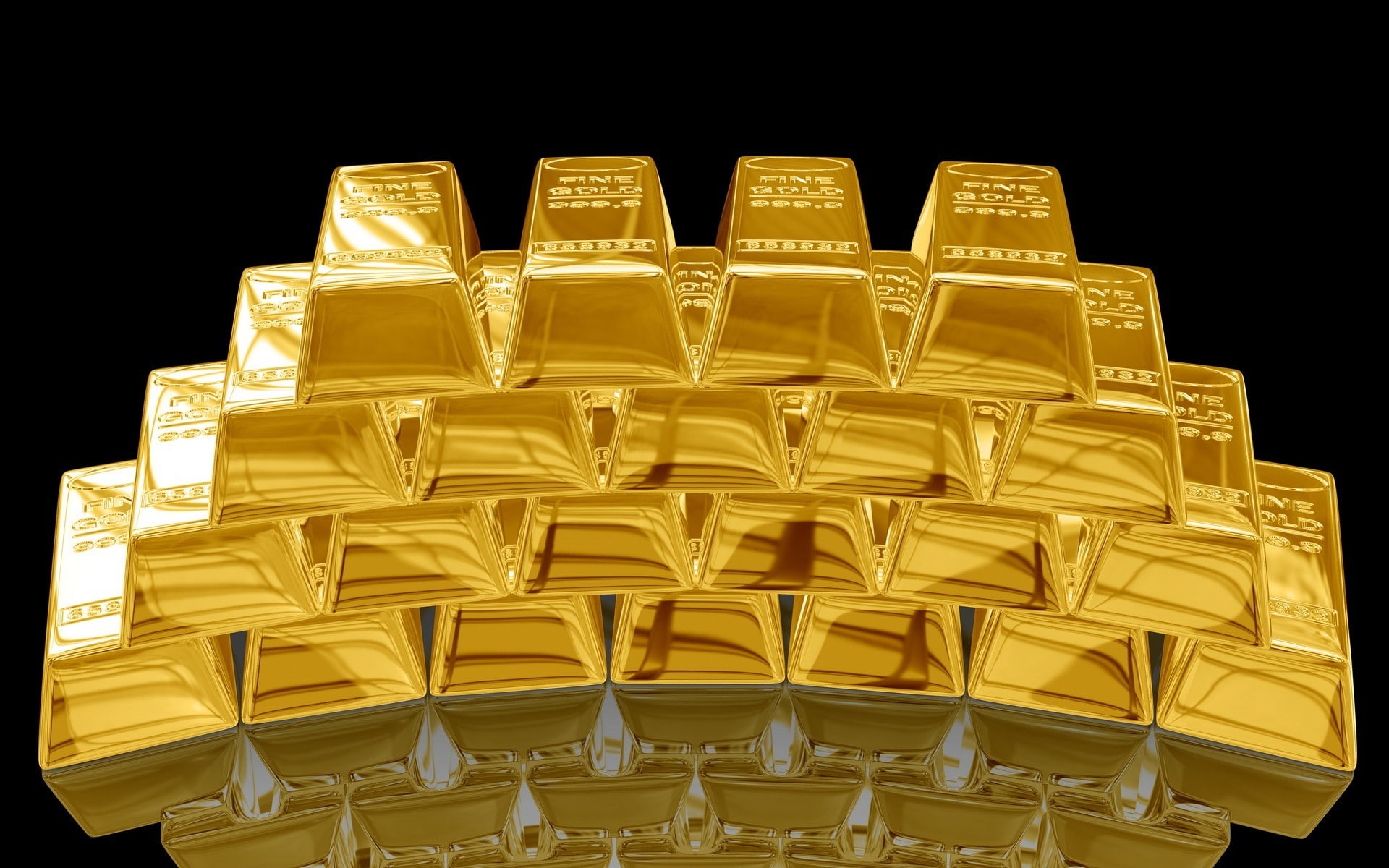 in a row, luxury, money, gold, pattern, text, gold colored, side by side, night, abundance, lighting equipment, no people, black background, 1080P, illuminated, HD Wallpaper